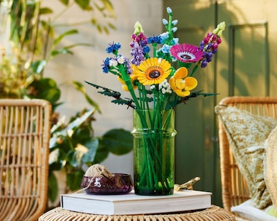 Foto 6 | LEGO Icons: Ramo de Flores Silvestres