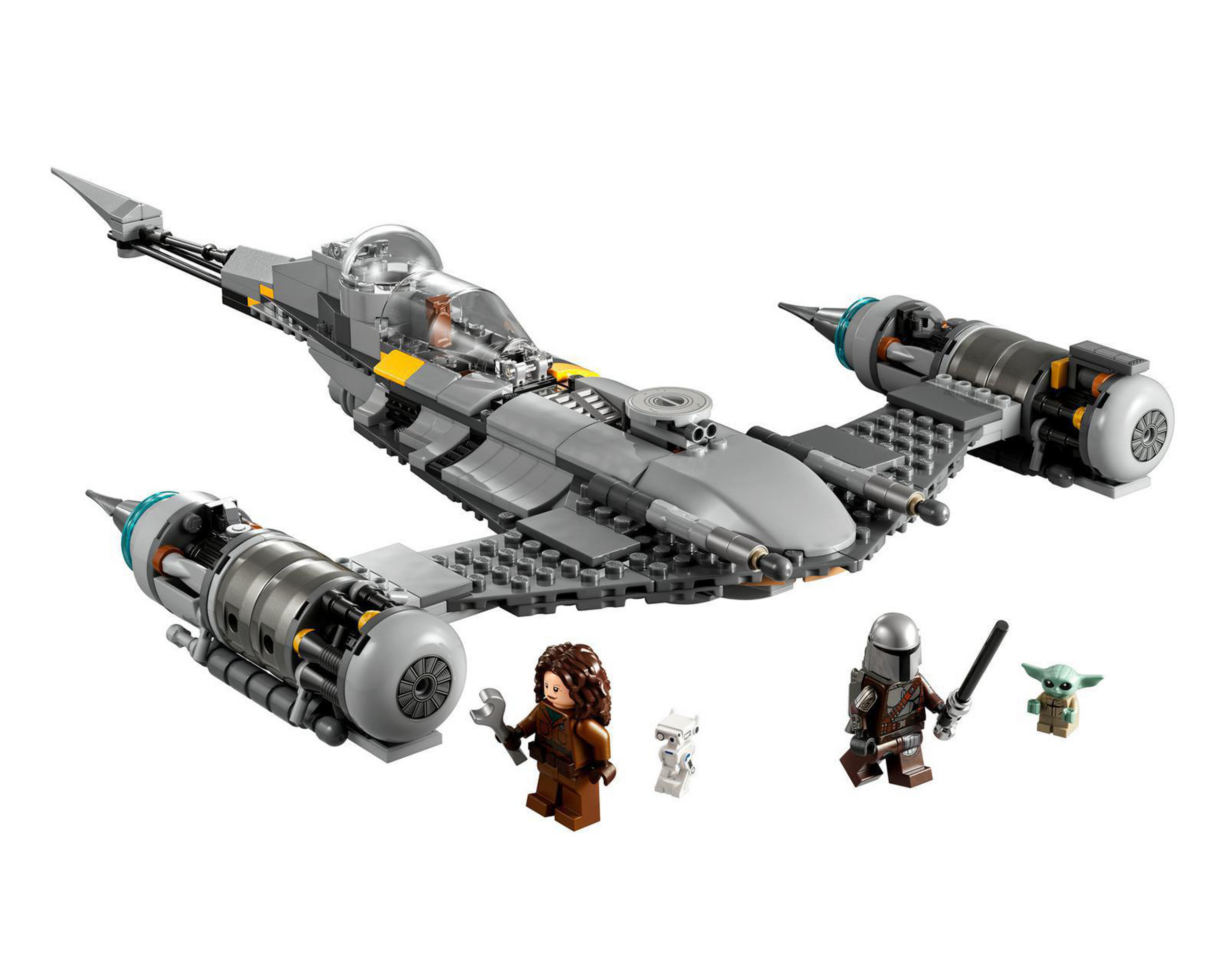 Foto 2 | LEGO Star Wars: Caza Estelar N-1 de The Mandalorian