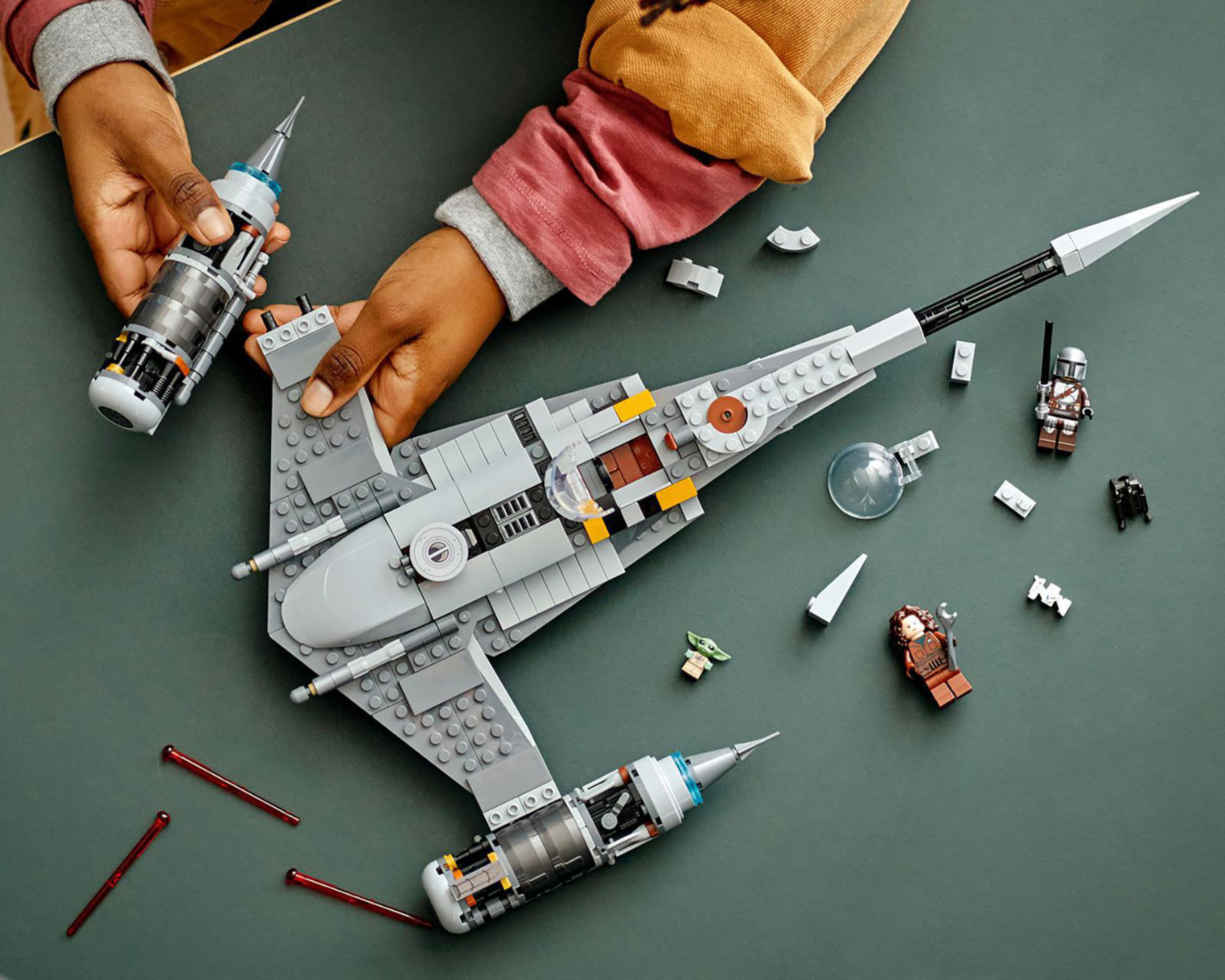 Foto 4 | LEGO Star Wars: Caza Estelar N-1 de The Mandalorian