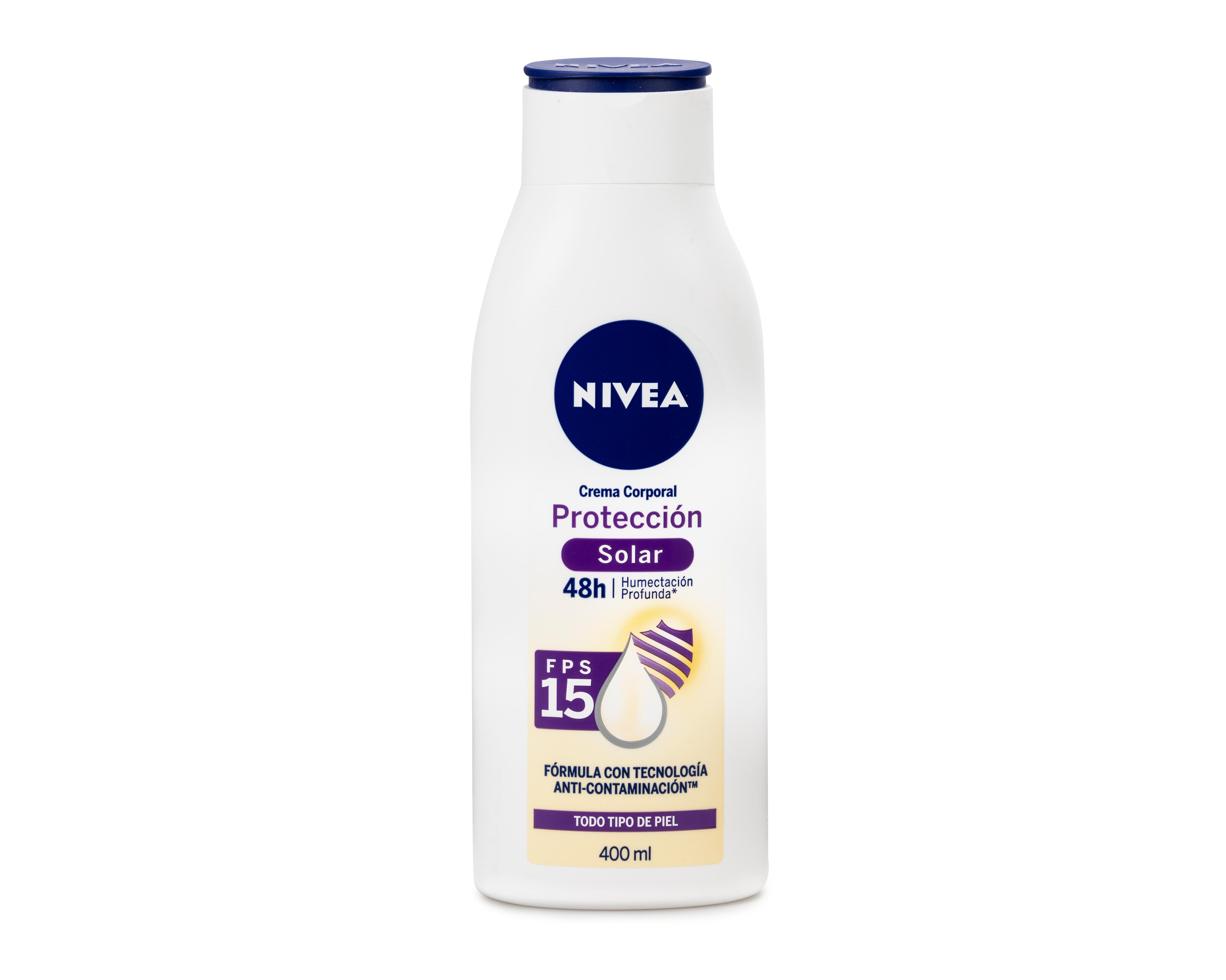 Foto 1 | Crema Corporal Nivea Protección Solar 400 ml