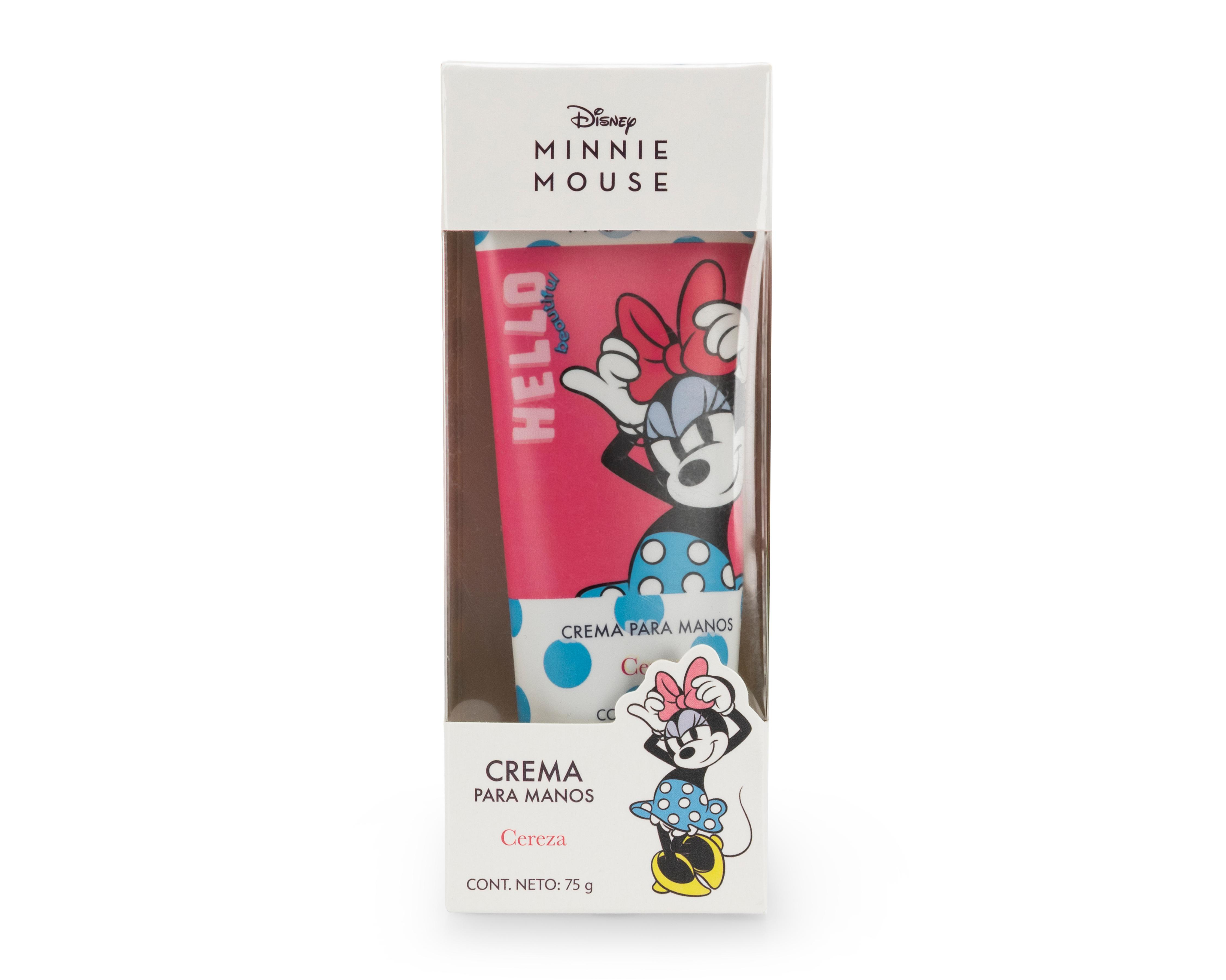Foto 4 pulgar | Crema para Manos Disney Minnie Mouse Cereza 75 g