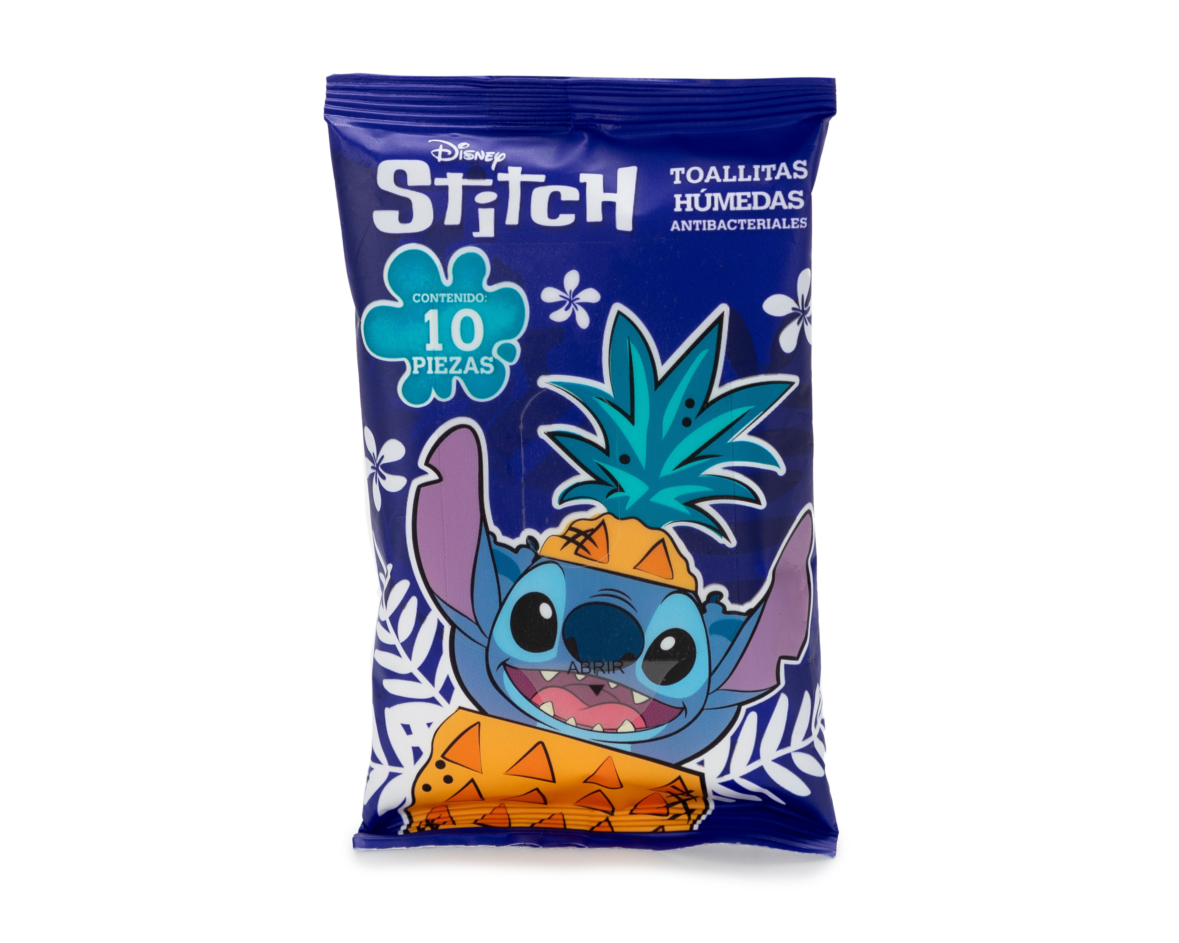 Toallas Húmedas Antibacteriales Disney Lilo & Stitch 10 Piezas