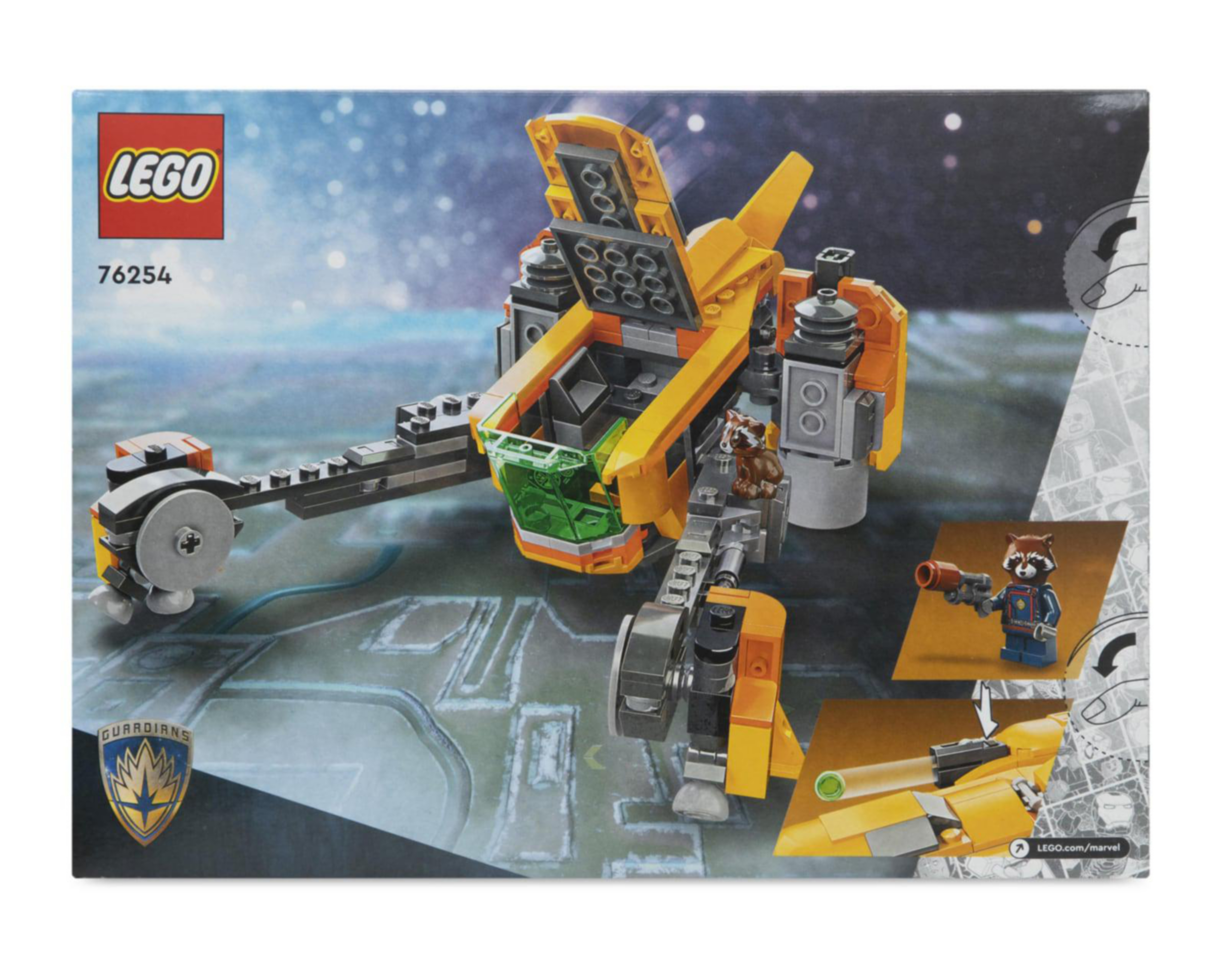 Foto 3 pulgar | LEGO Marvel: Nave de Baby Rocket