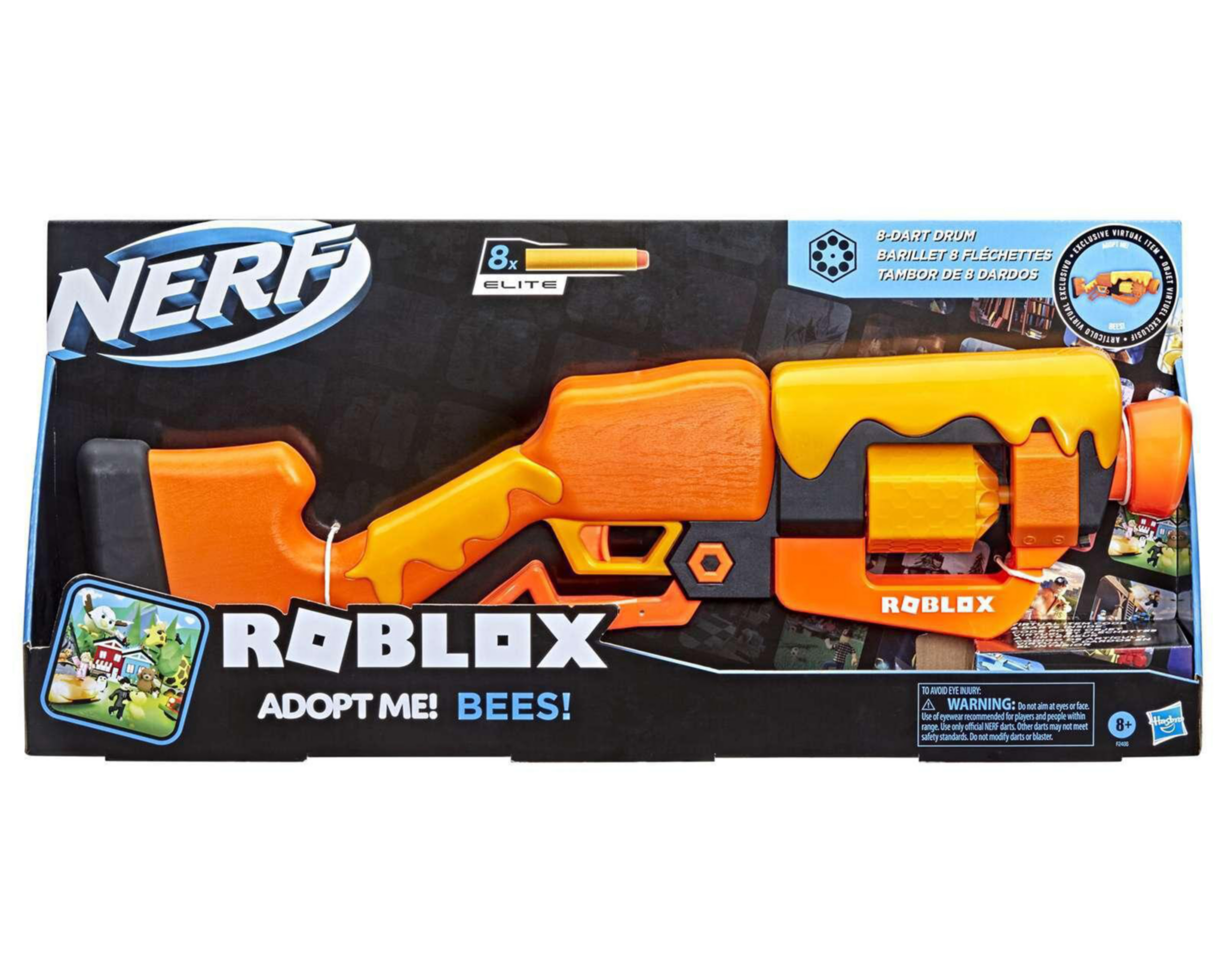 Foto 1 | Lanzador Nerf Roblox Adopt me! Bees!