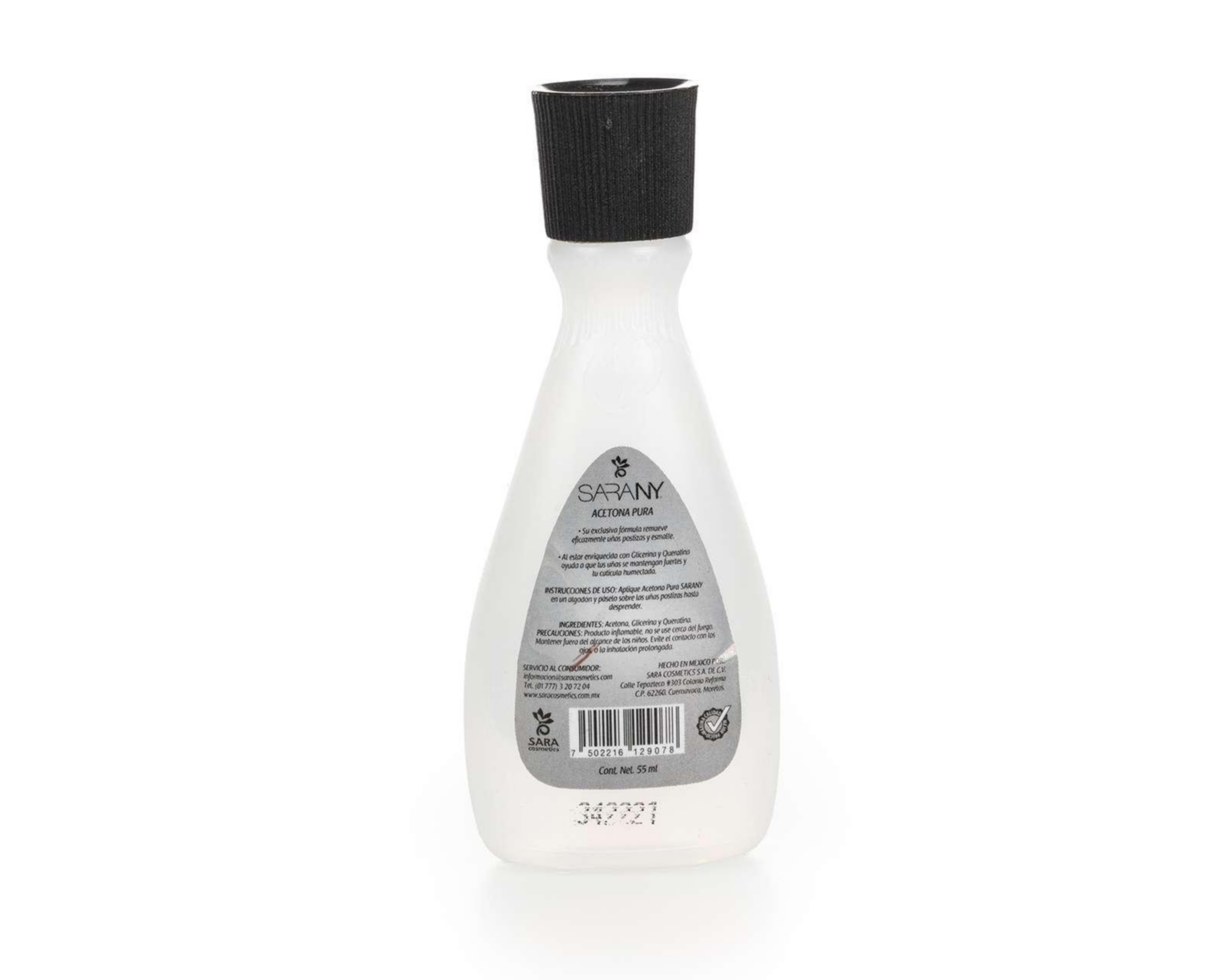 Foto 2 | Acetona Pura Sarany 55 ml