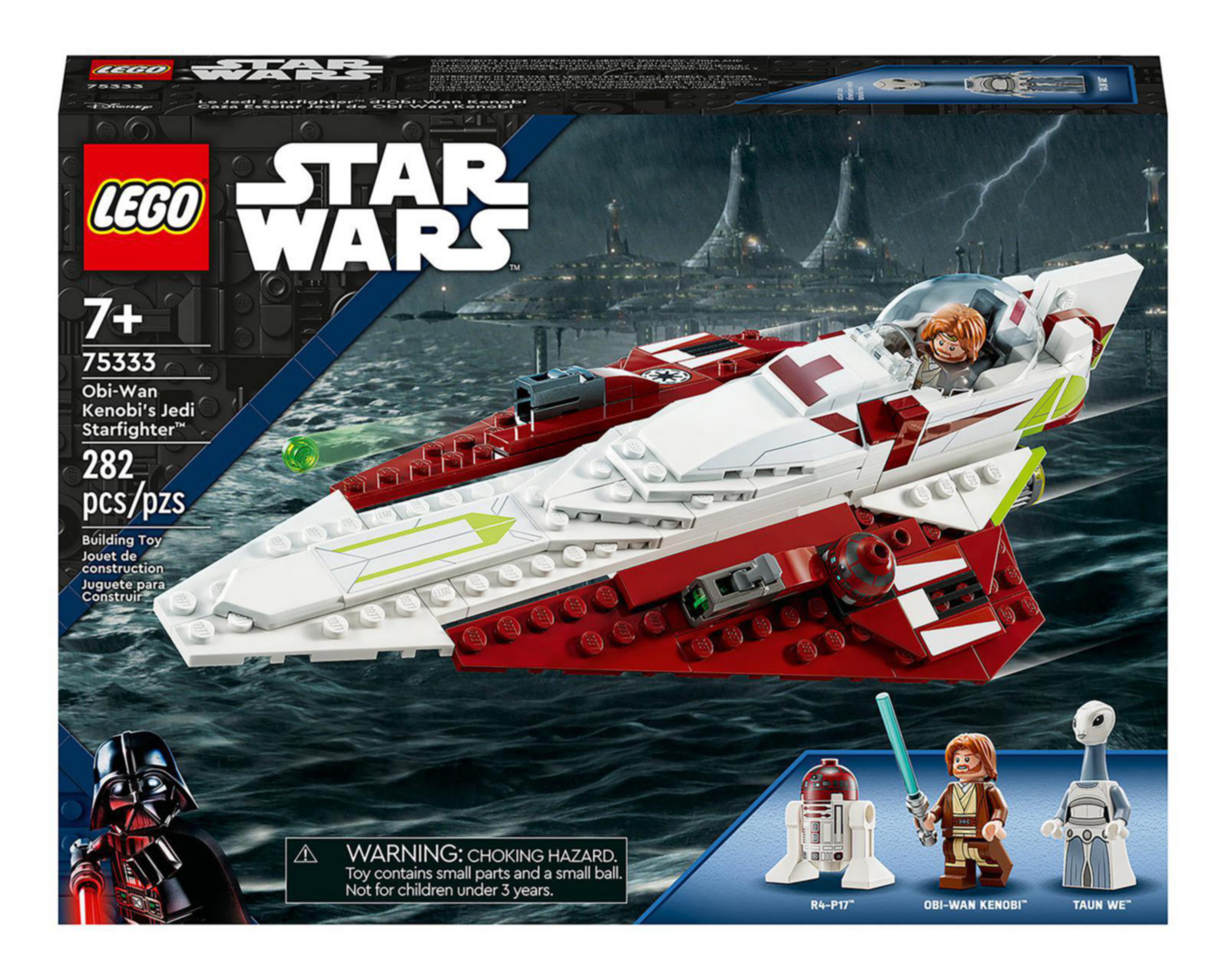 Foto 3 pulgar | LEGO Star Wars: Caza Estelar Jedi de Obi-Wan Kenobi