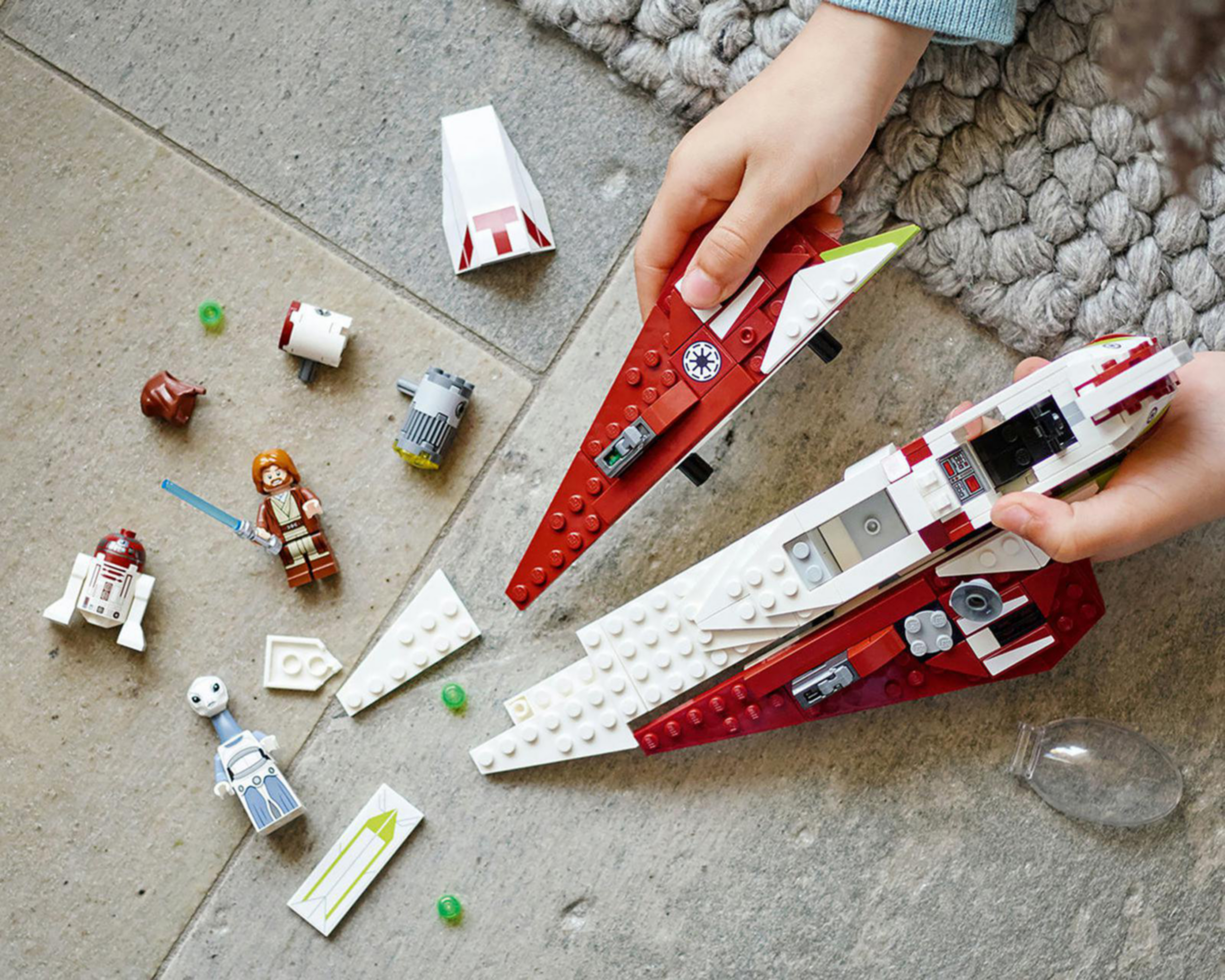 Foto 5 pulgar | LEGO Star Wars: Caza Estelar Jedi de Obi-Wan Kenobi