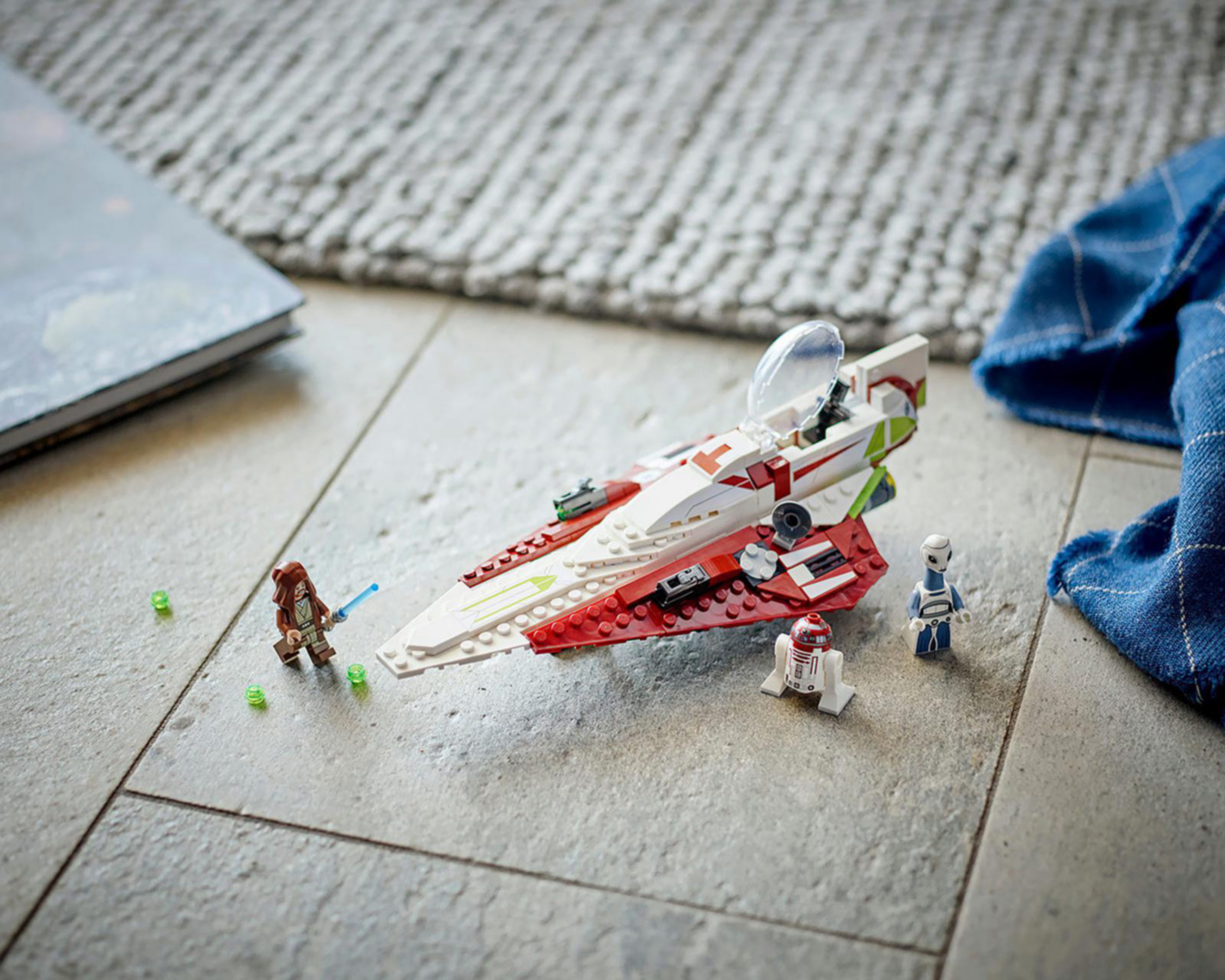 Foto 9 pulgar | LEGO Star Wars: Caza Estelar Jedi de Obi-Wan Kenobi