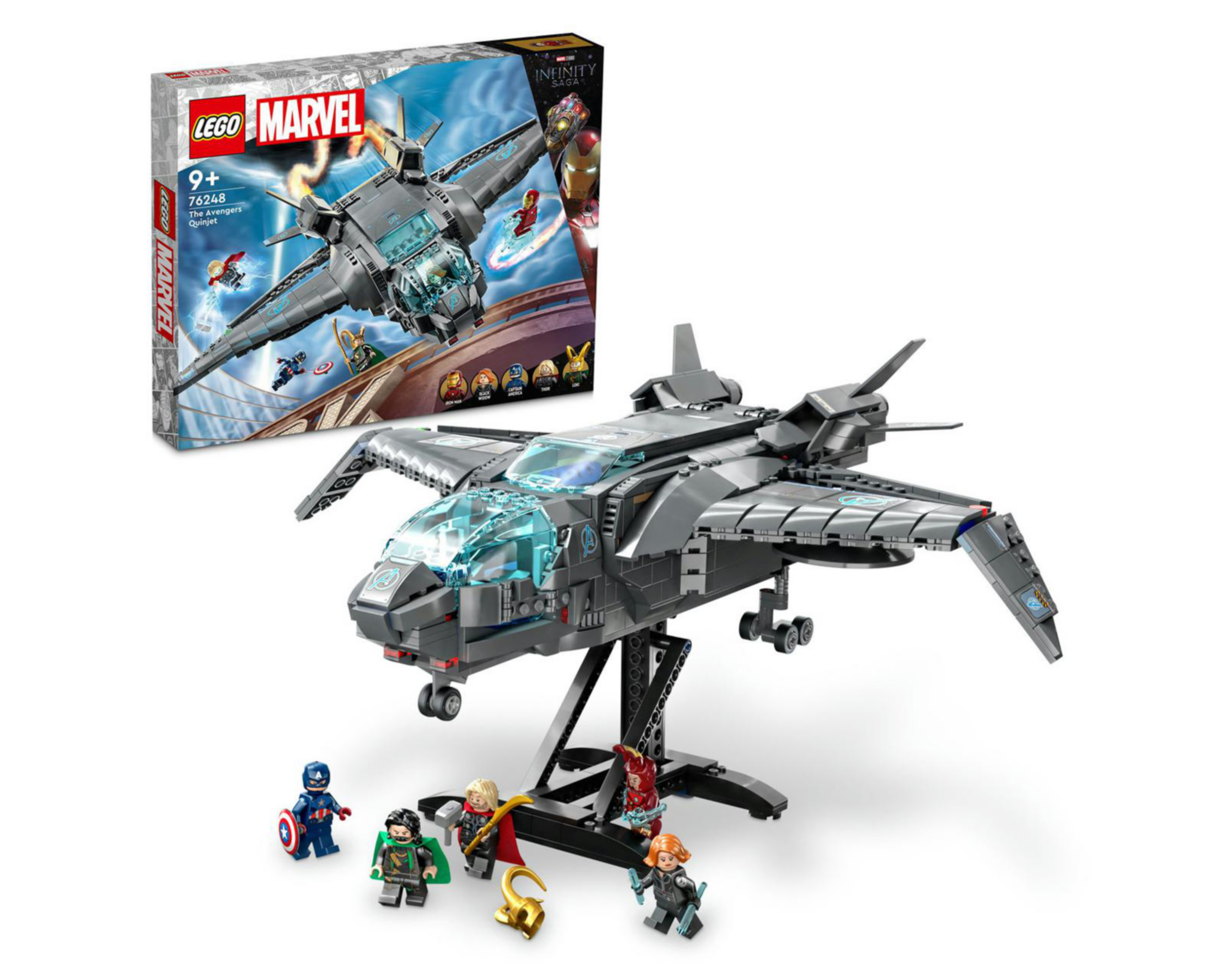 LEGO Marvel: Quinjet de los Vengadores
