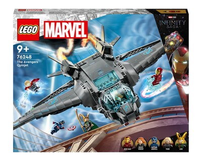 Foto 2 | LEGO Marvel: Quinjet de los Vengadores