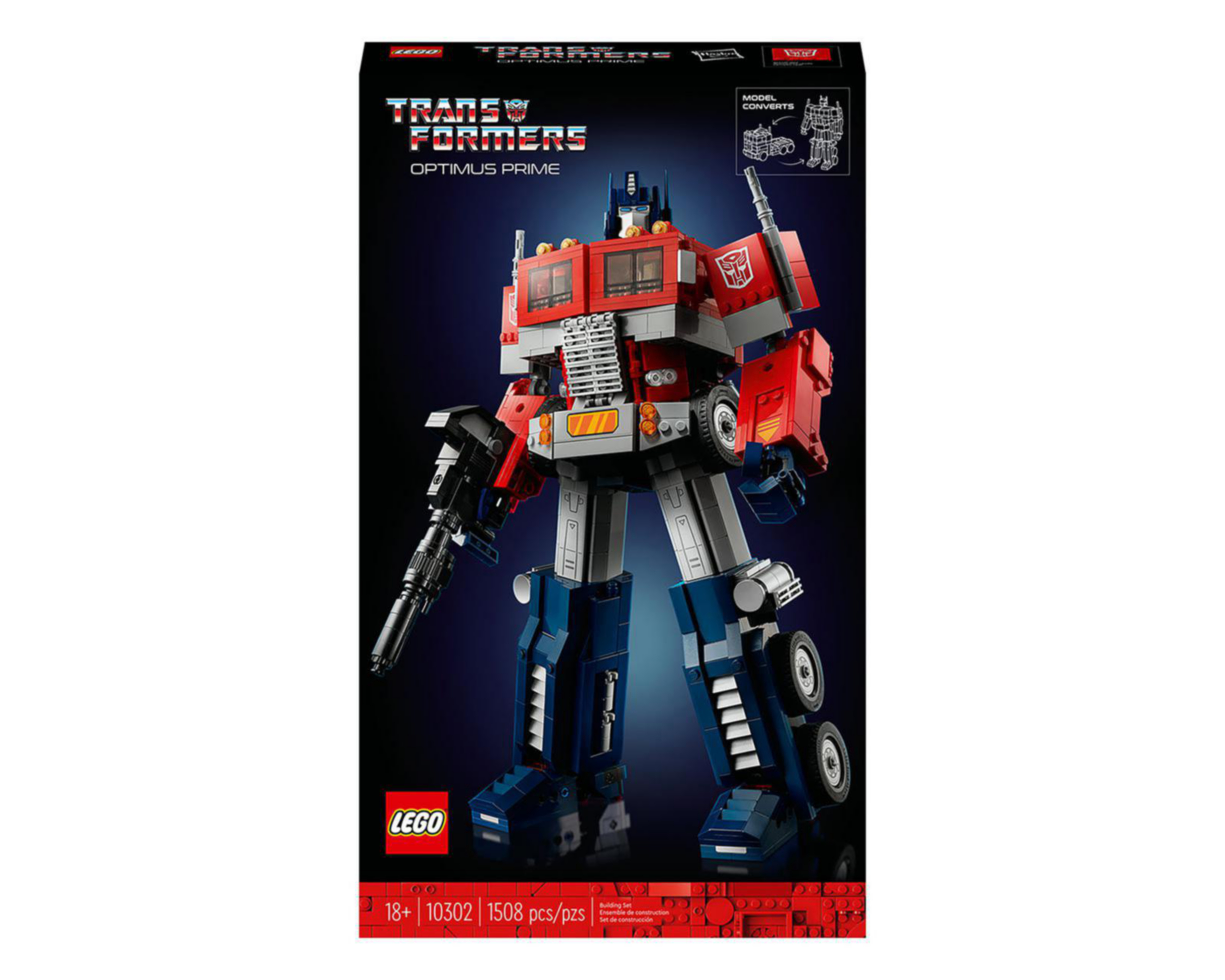 Foto 3 pulgar | LEGO Icons: Optimus Prime