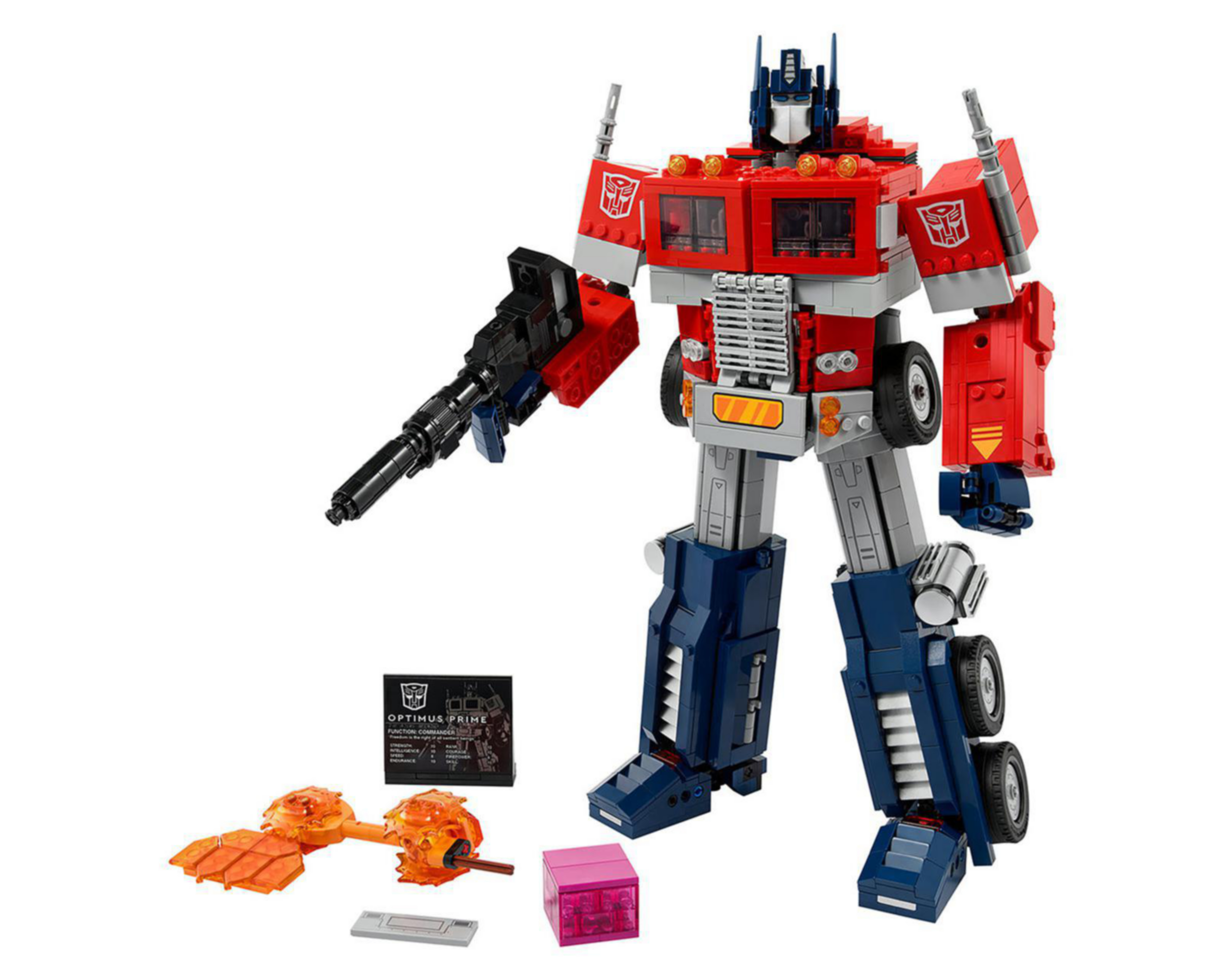 Foto 4 pulgar | LEGO Icons: Optimus Prime