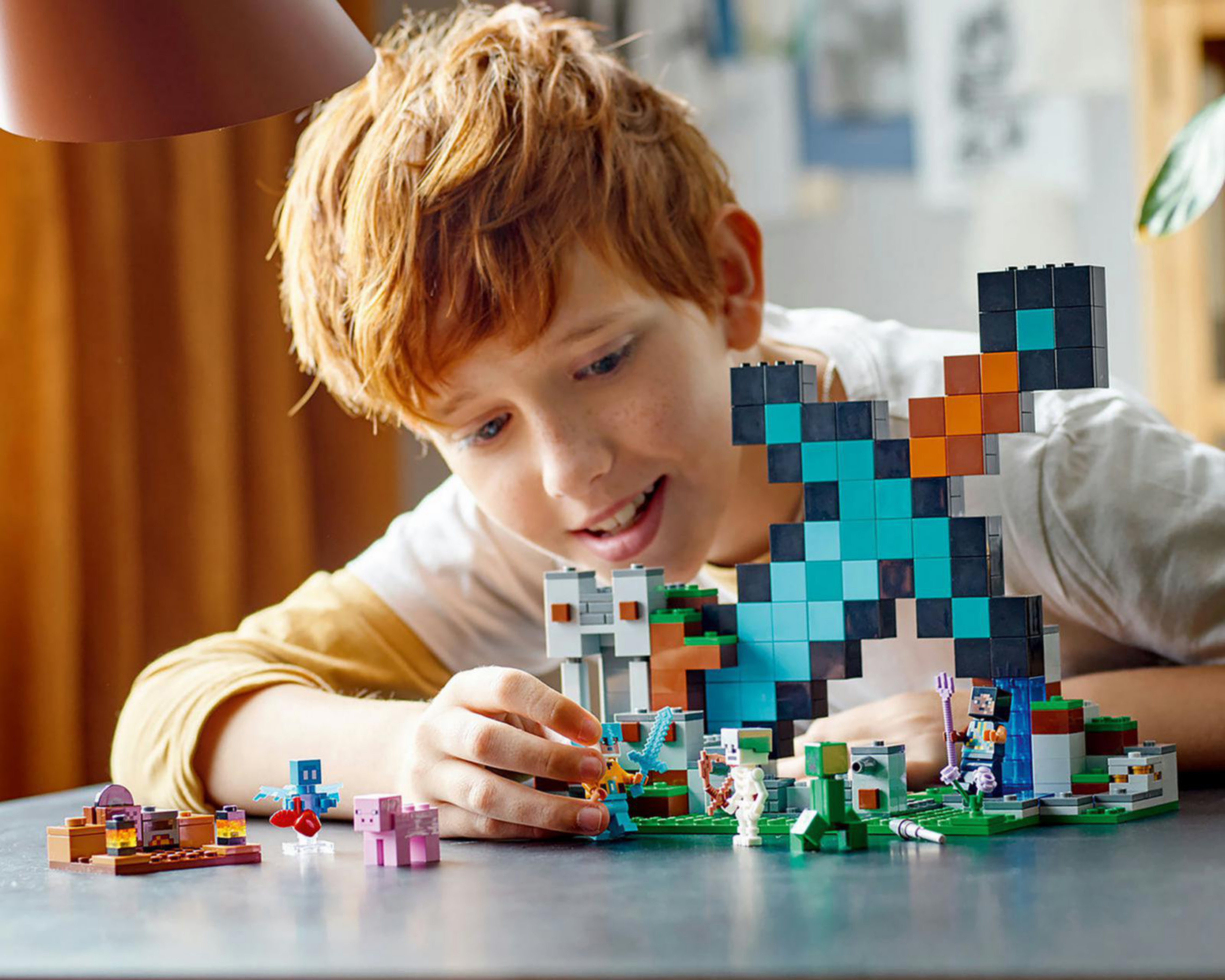 Foto 5 | LEGO Minecraft: La Fortificación-Espada