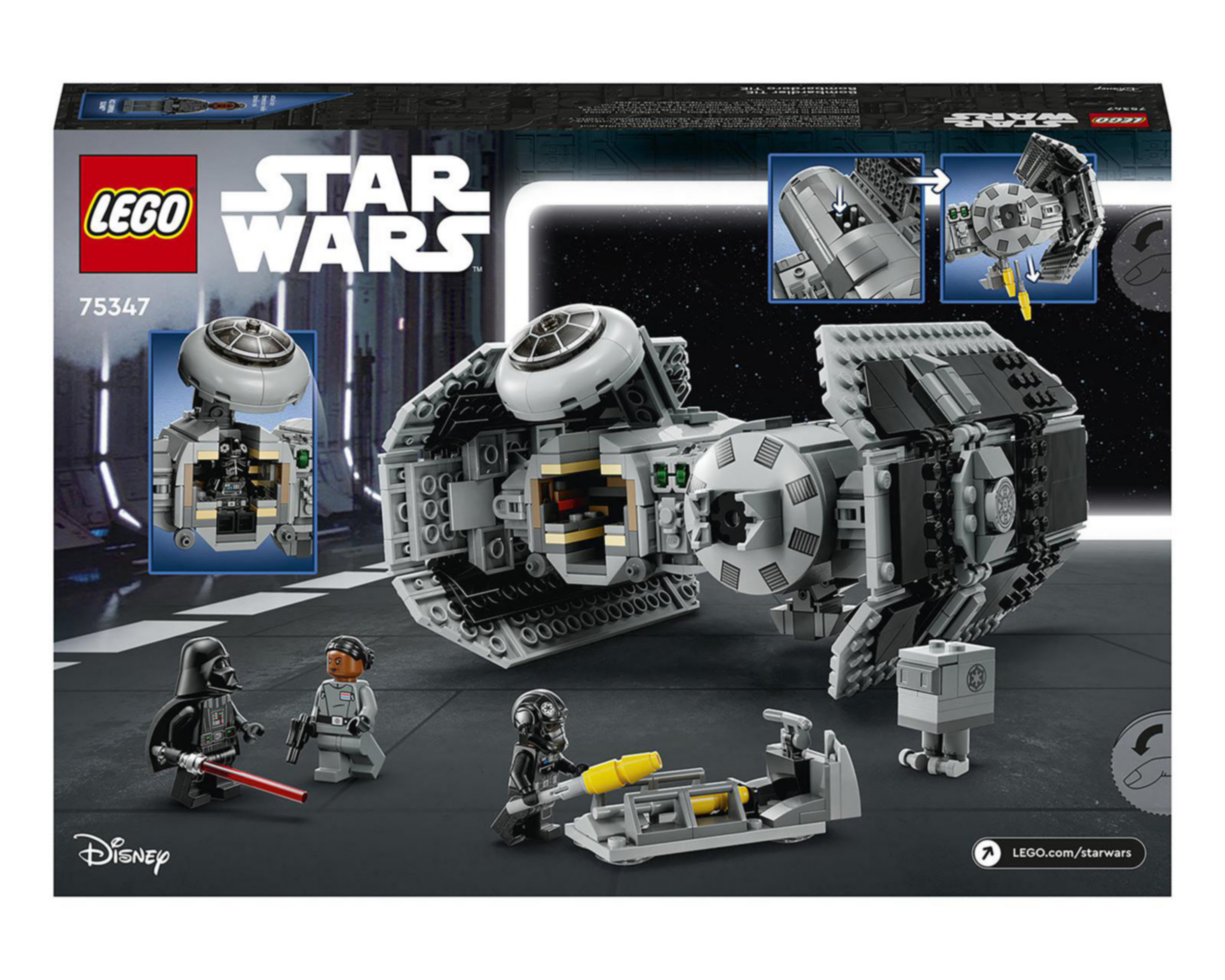 Foto 10 pulgar | LEGO Star Wars: Bombardero Tie