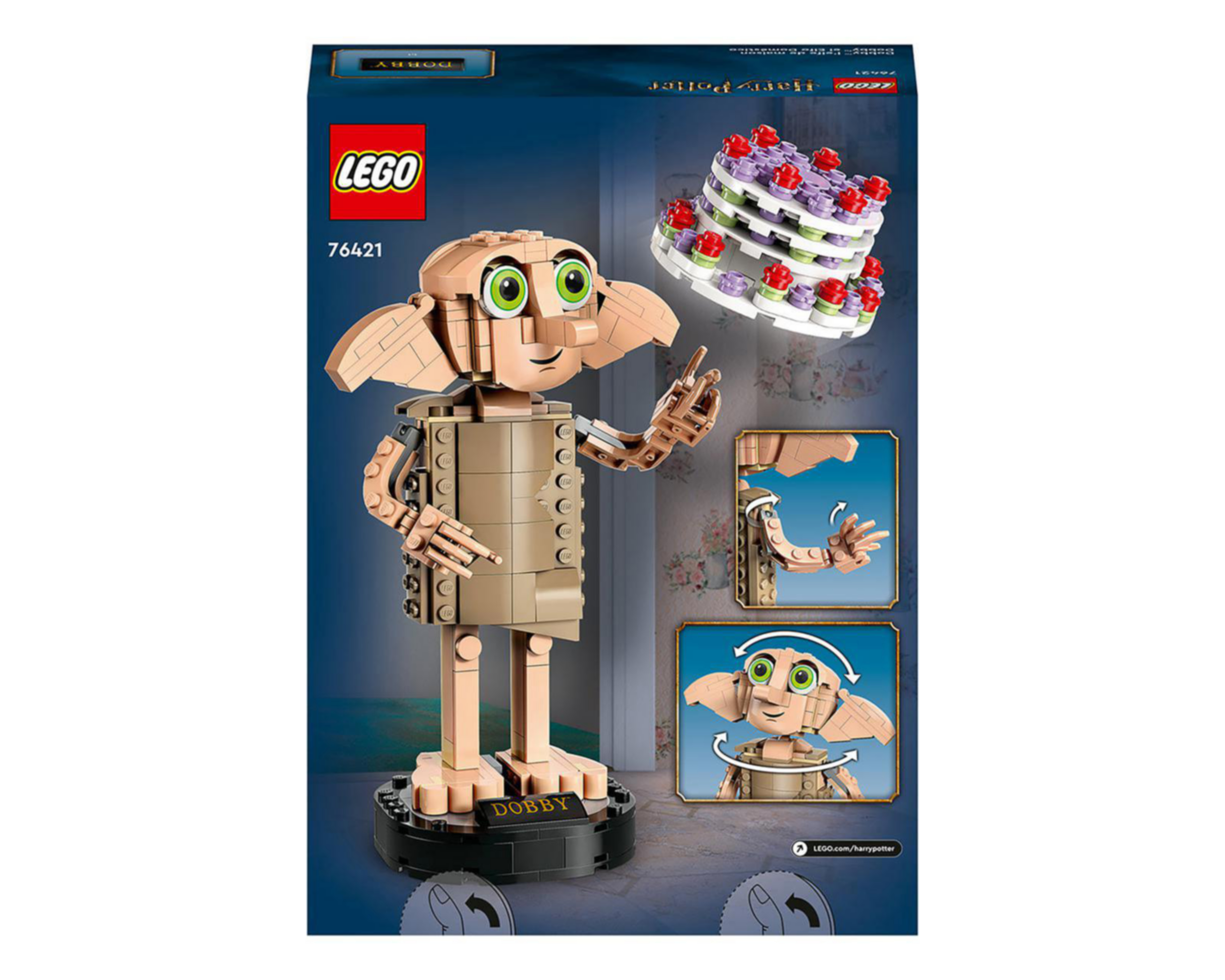 Foto 10 pulgar | LEGO Harry Potter: Dobby el Elfo Doméstico