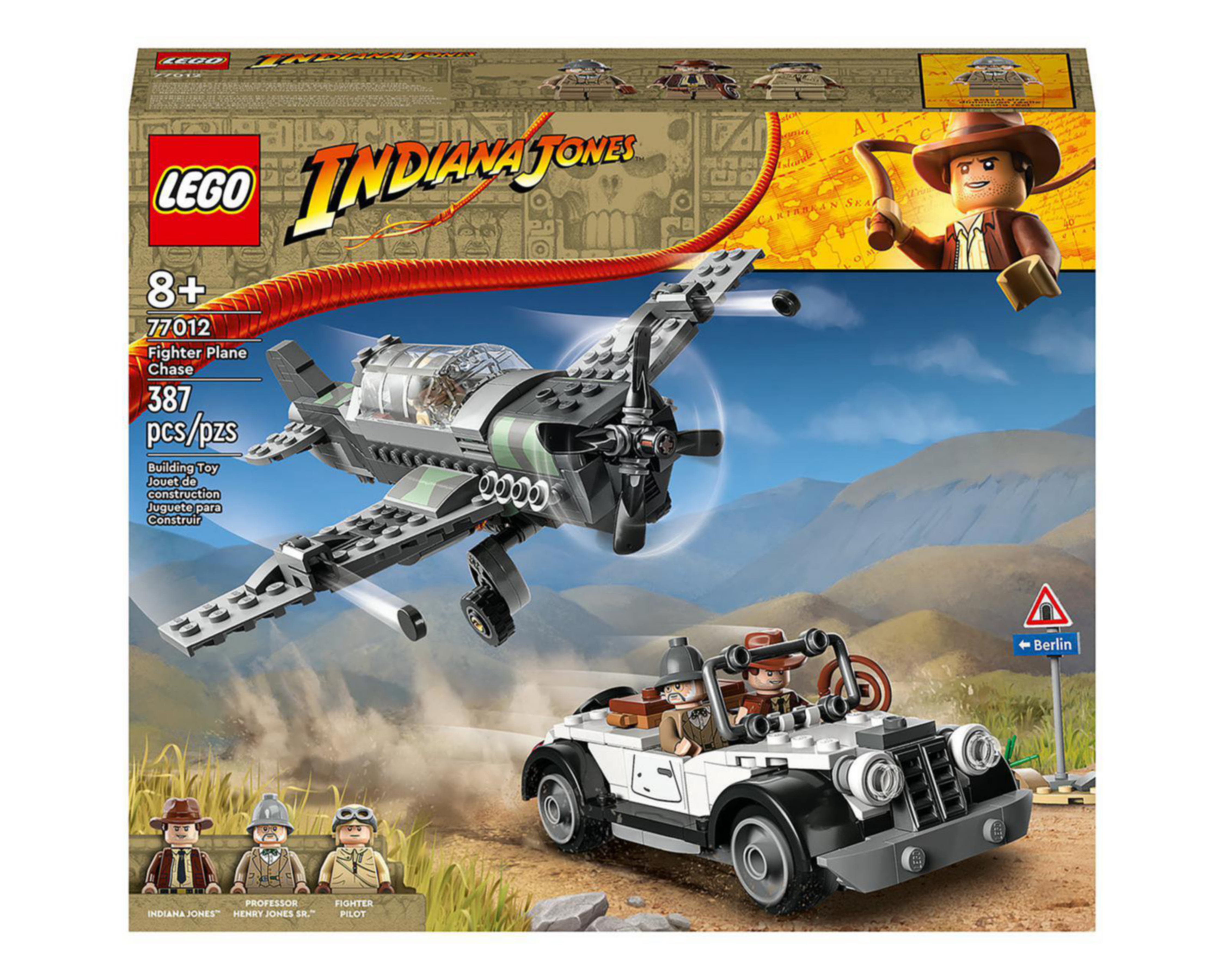 Foto 3 pulgar | LEGO Indiana Jones: Persecución del Avión Caza