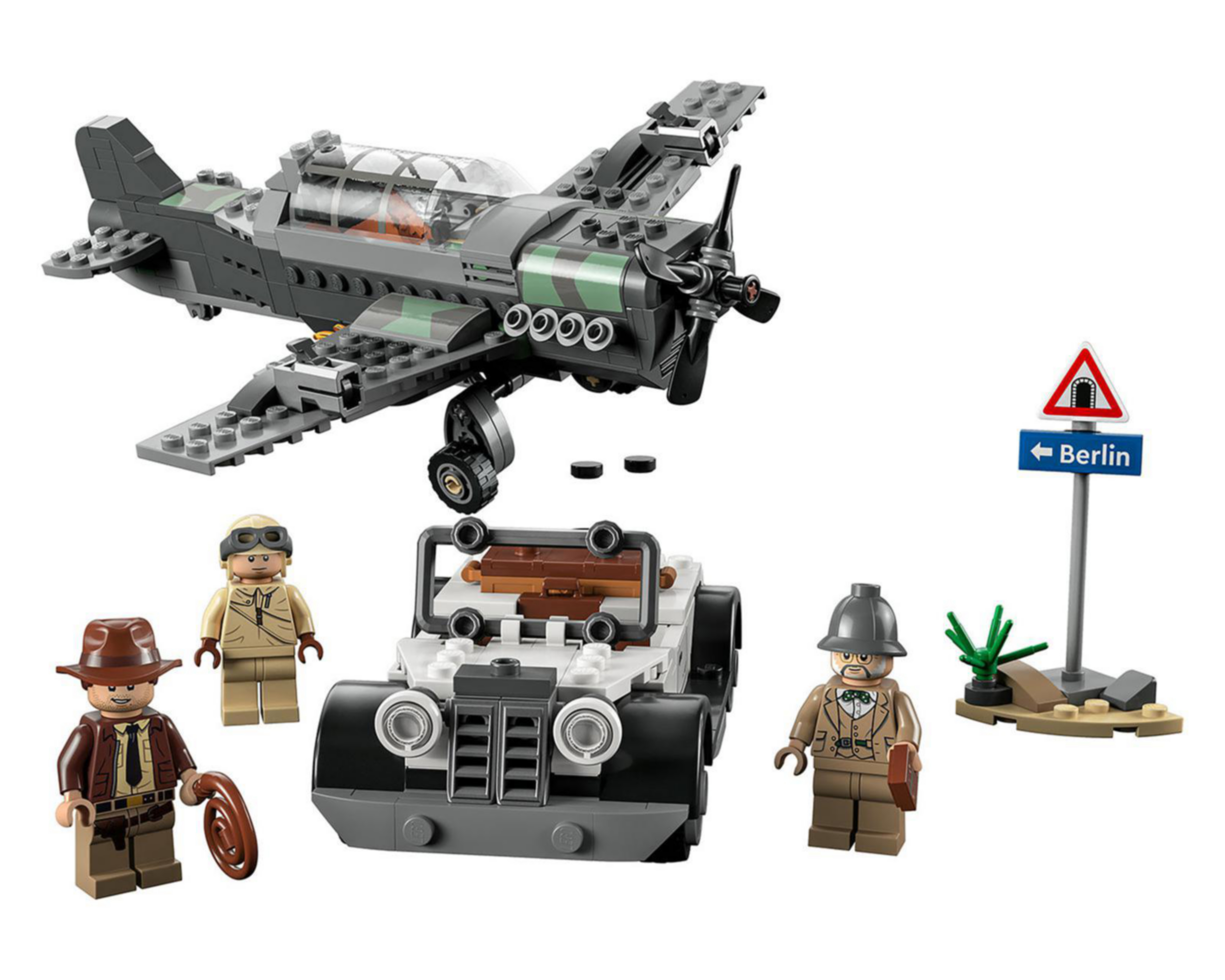 Foto 3 | LEGO Indiana Jones: Persecución del Avión Caza