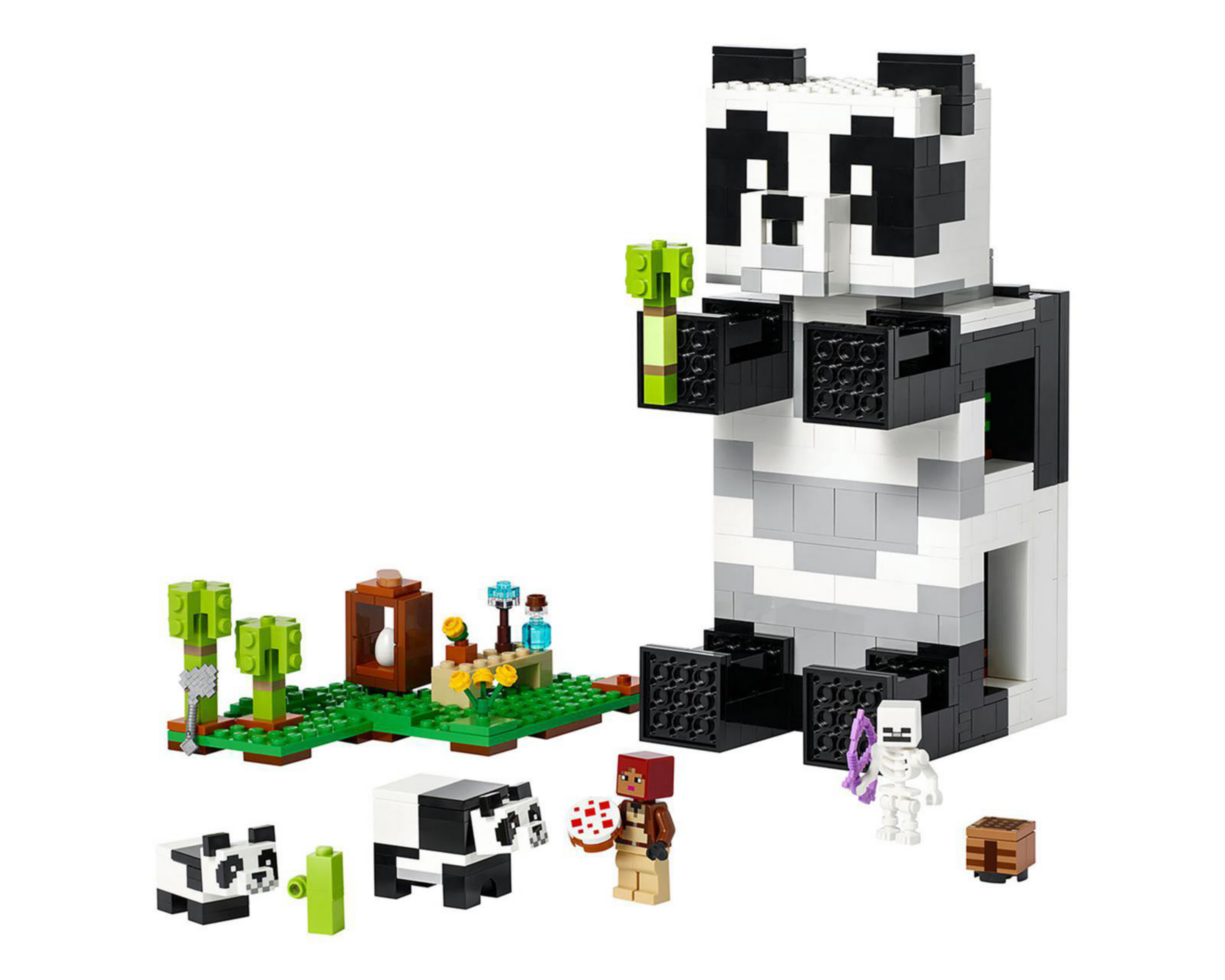 Foto 4 pulgar | LEGO Minecraft: El Refugio-Panda