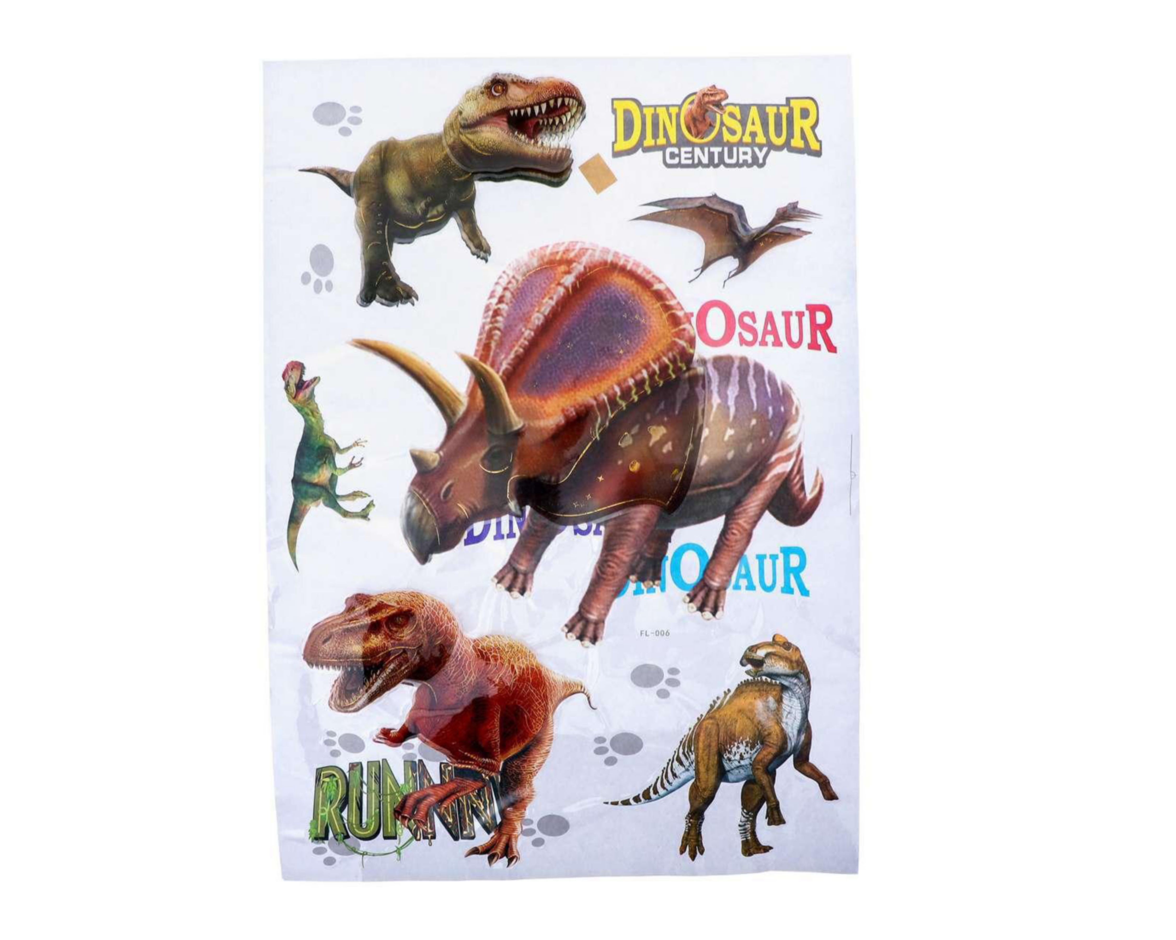 Calcamonías Decorativas Helenika Dinosaurios