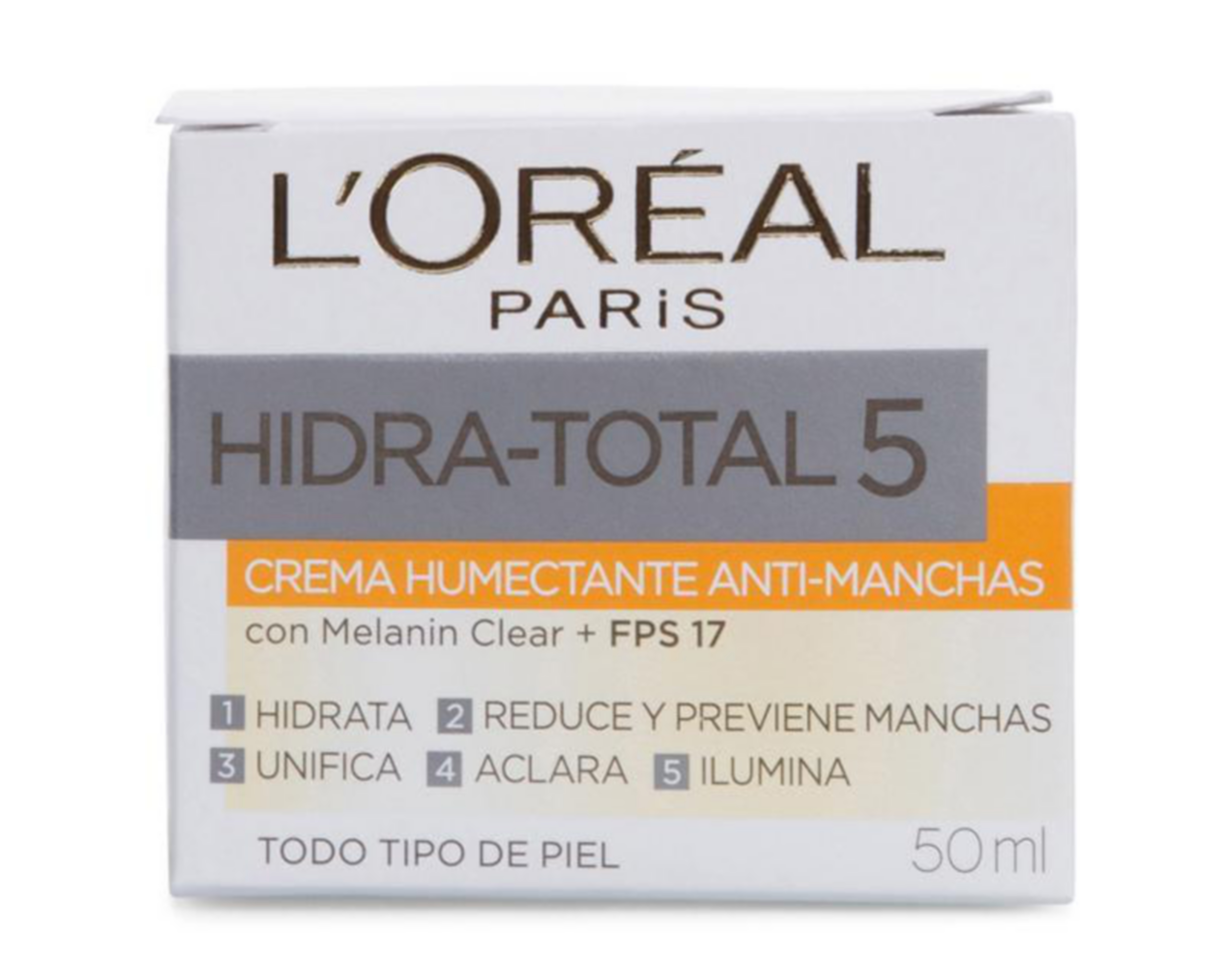 Foto 3 pulgar | Crema Facial Hidra -Total 5 Anti-Manchas L´oréal