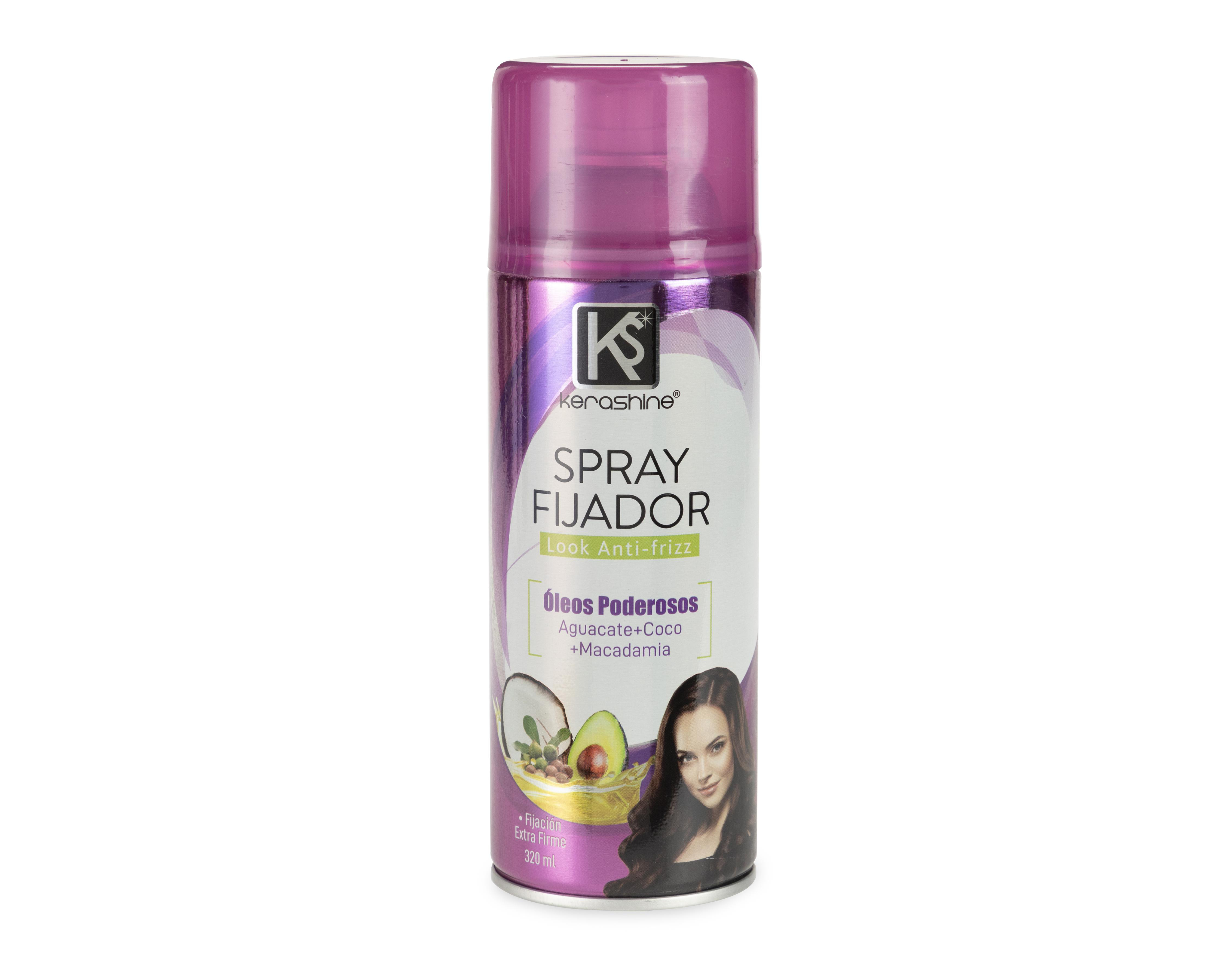 Foto 2 pulgar | Spray Fijador para Cabello Kerashine Óleos Poderosos 320 ml
