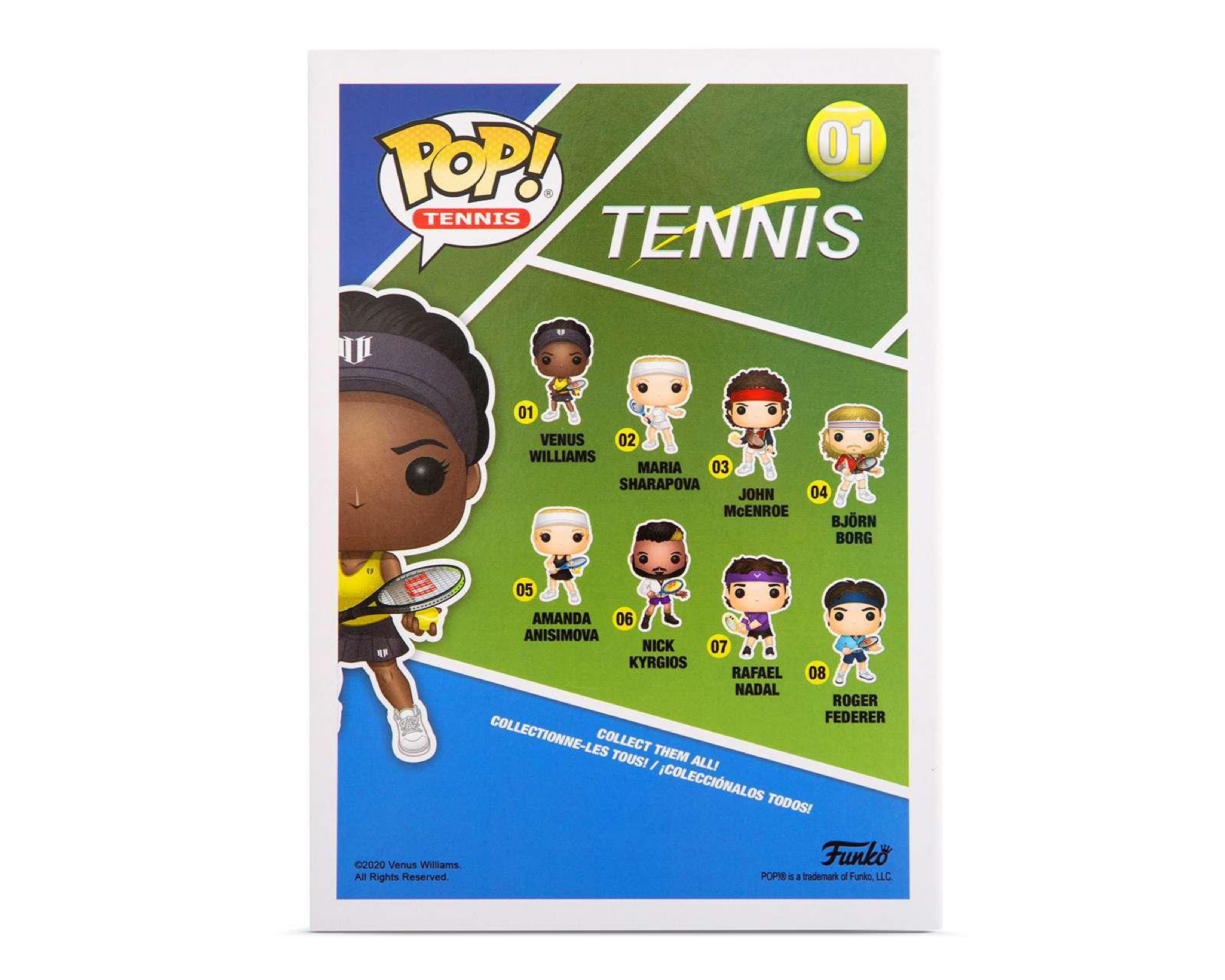 Foto 5 pulgar | Funko Tennis Venus Williams