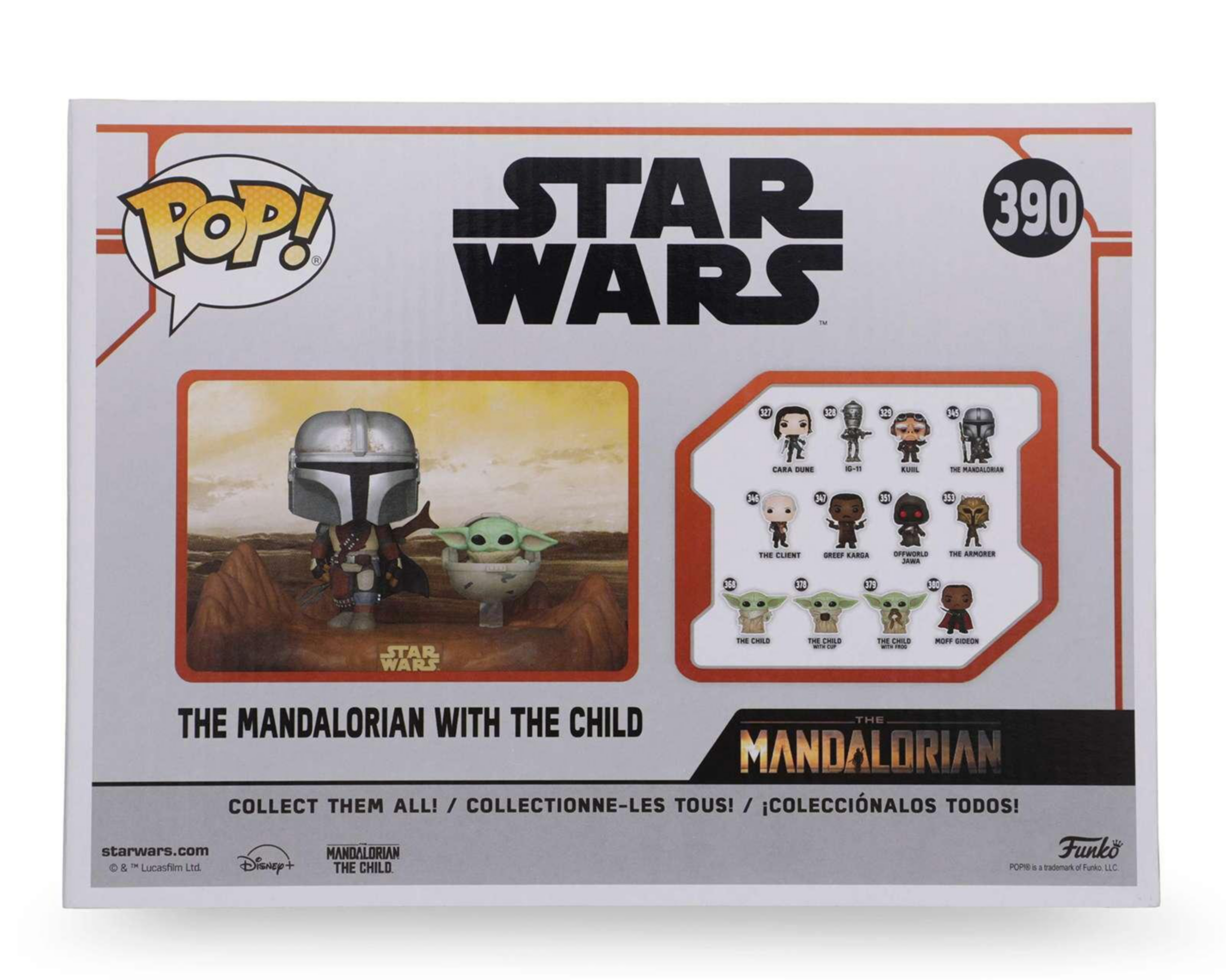 Foto 7 pulgar | Funko Star Wars Mandaloriano and Baby Yoda