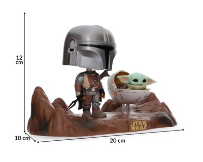 Foto 7 | Funko Star Wars Mandaloriano and Baby Yoda