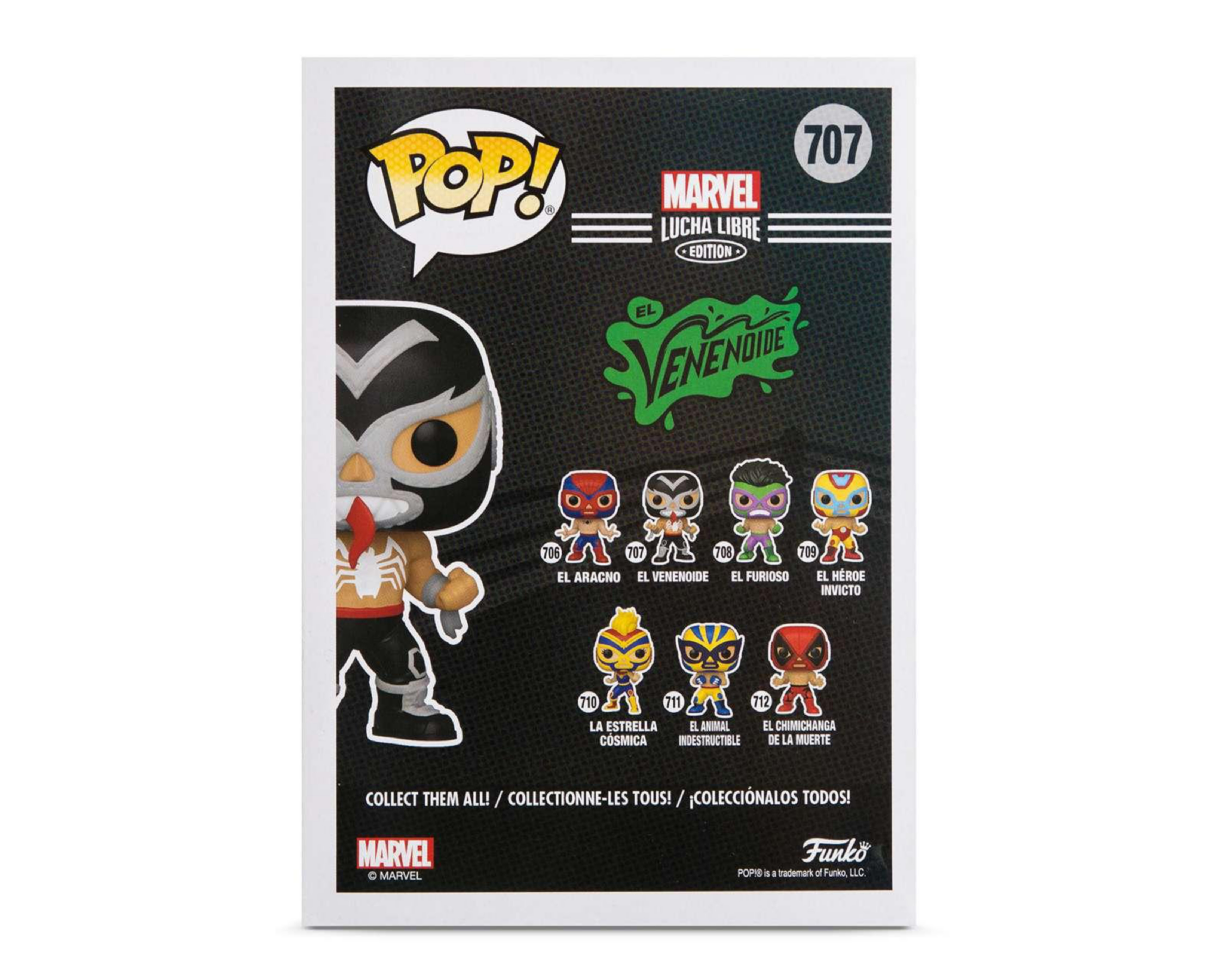 Foto 4 | Funko Marvel Lucha Libre El Venenoide