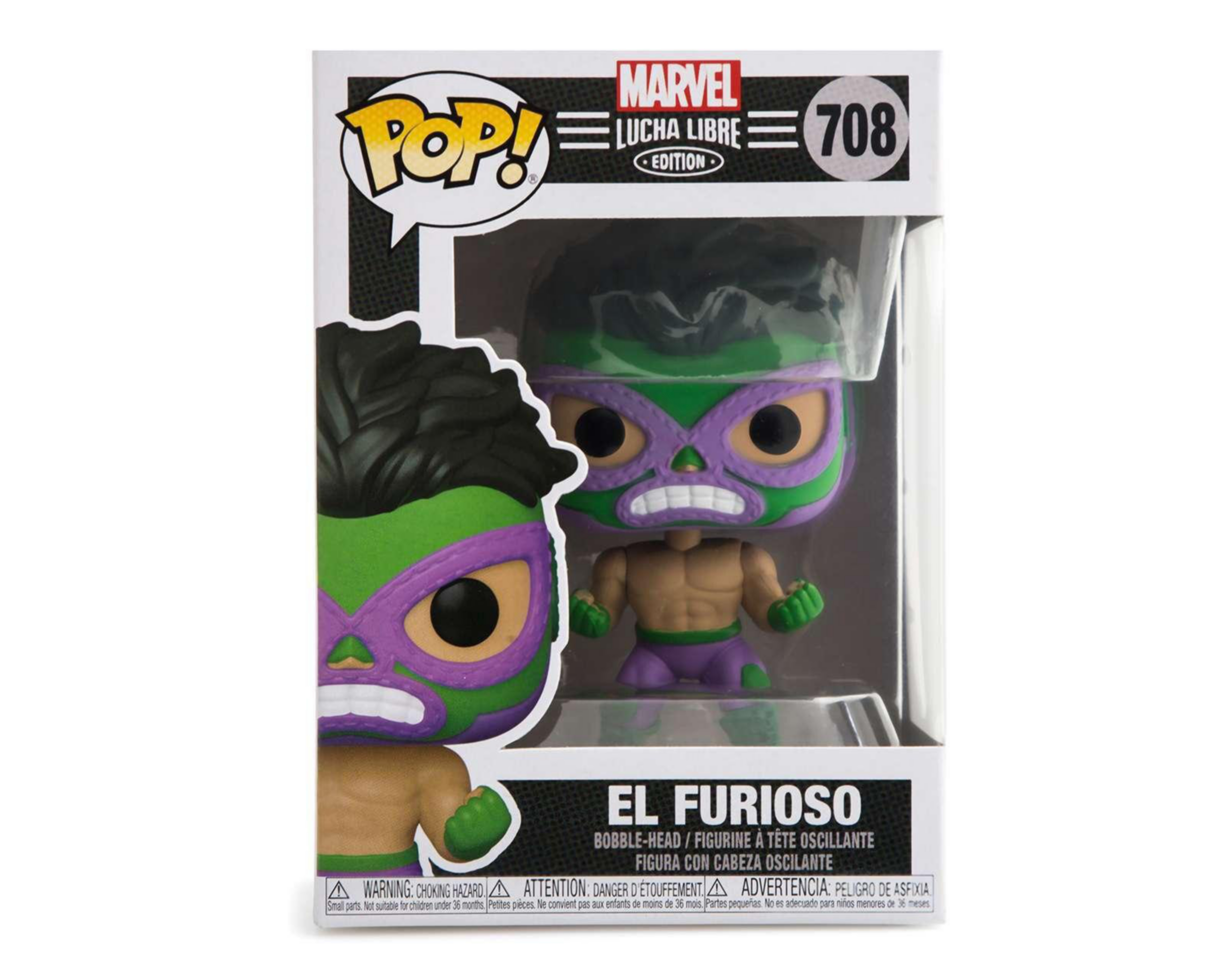 Foto 4 pulgar | Funko Marvel Lucha Libre El Furioso