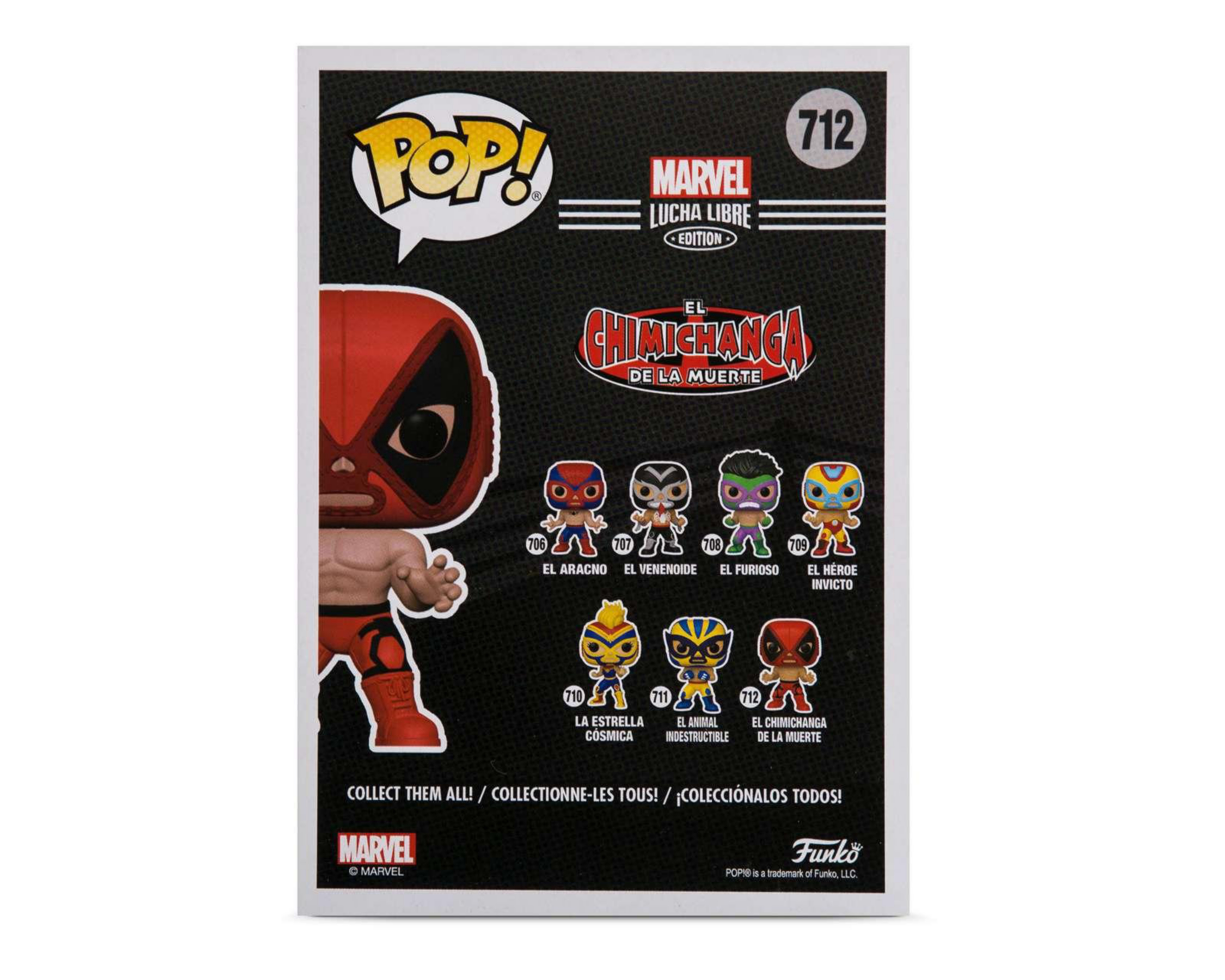 Foto 5 pulgar | Funko Marvel Lucha Libre El Chimichanga de la Muerte