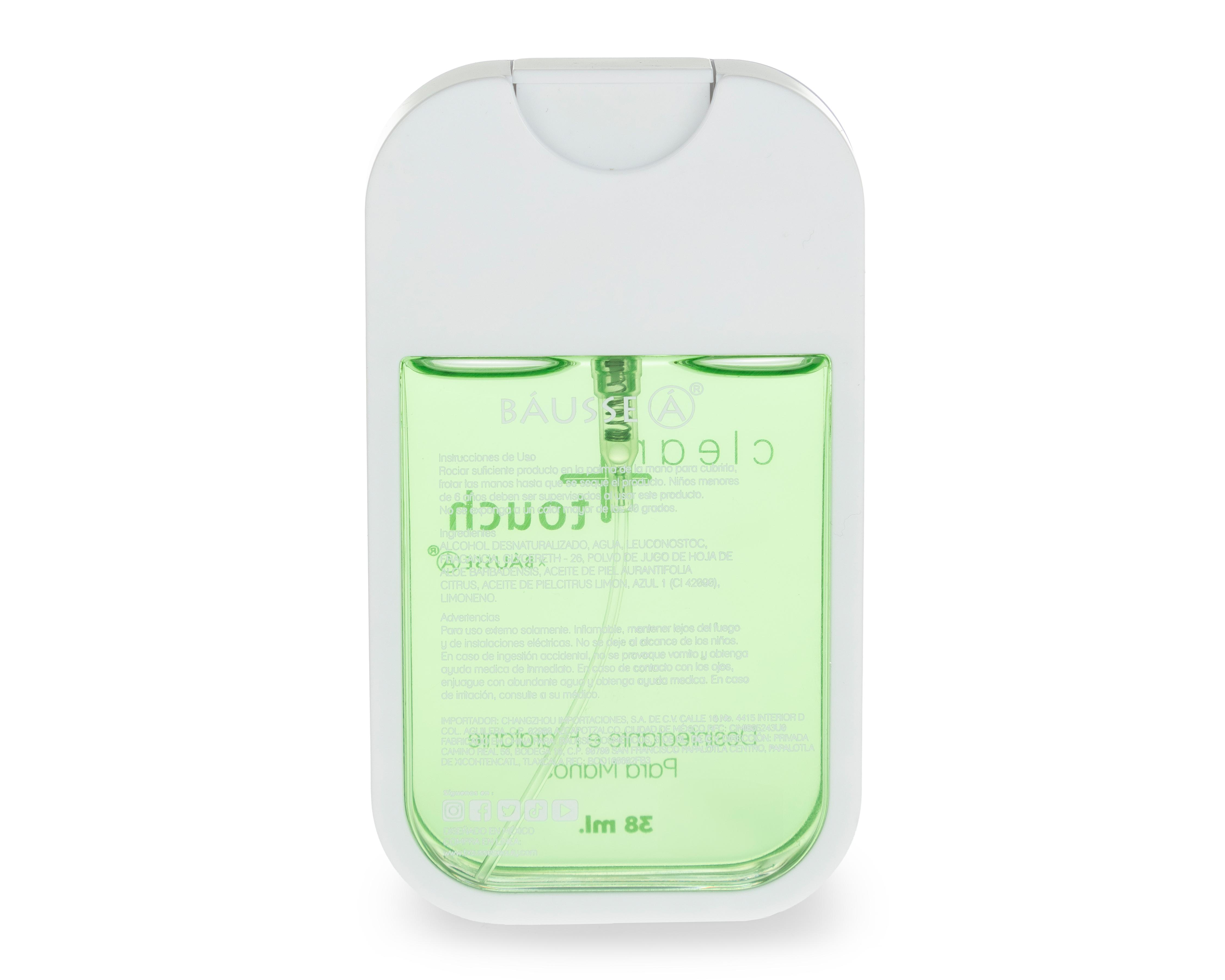 Foto 3 pulgar | Spray Antibacterial Clean Touch Bausse Menta 38 ml