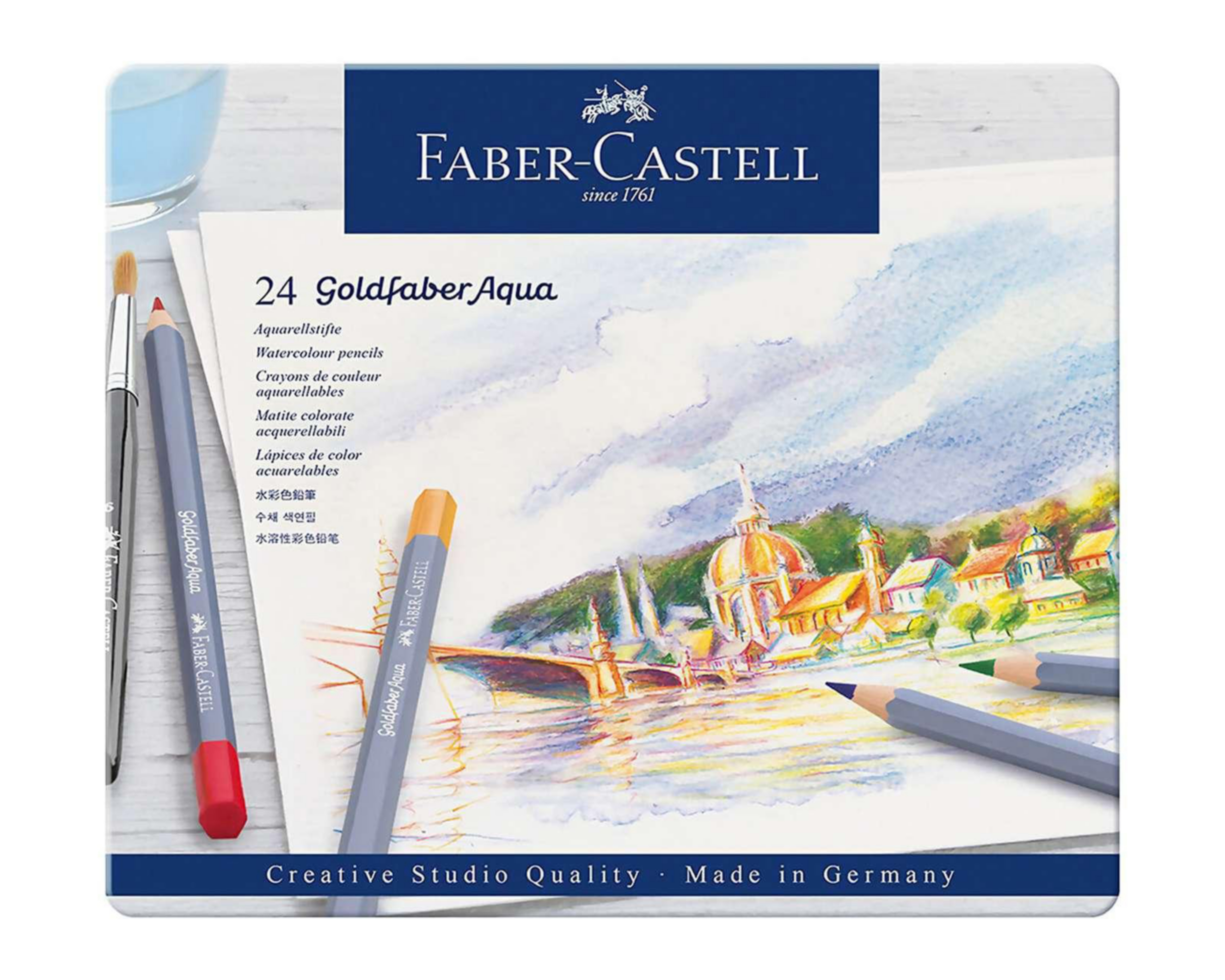 Colores Faber Castell Acuarelables 24 Piezas