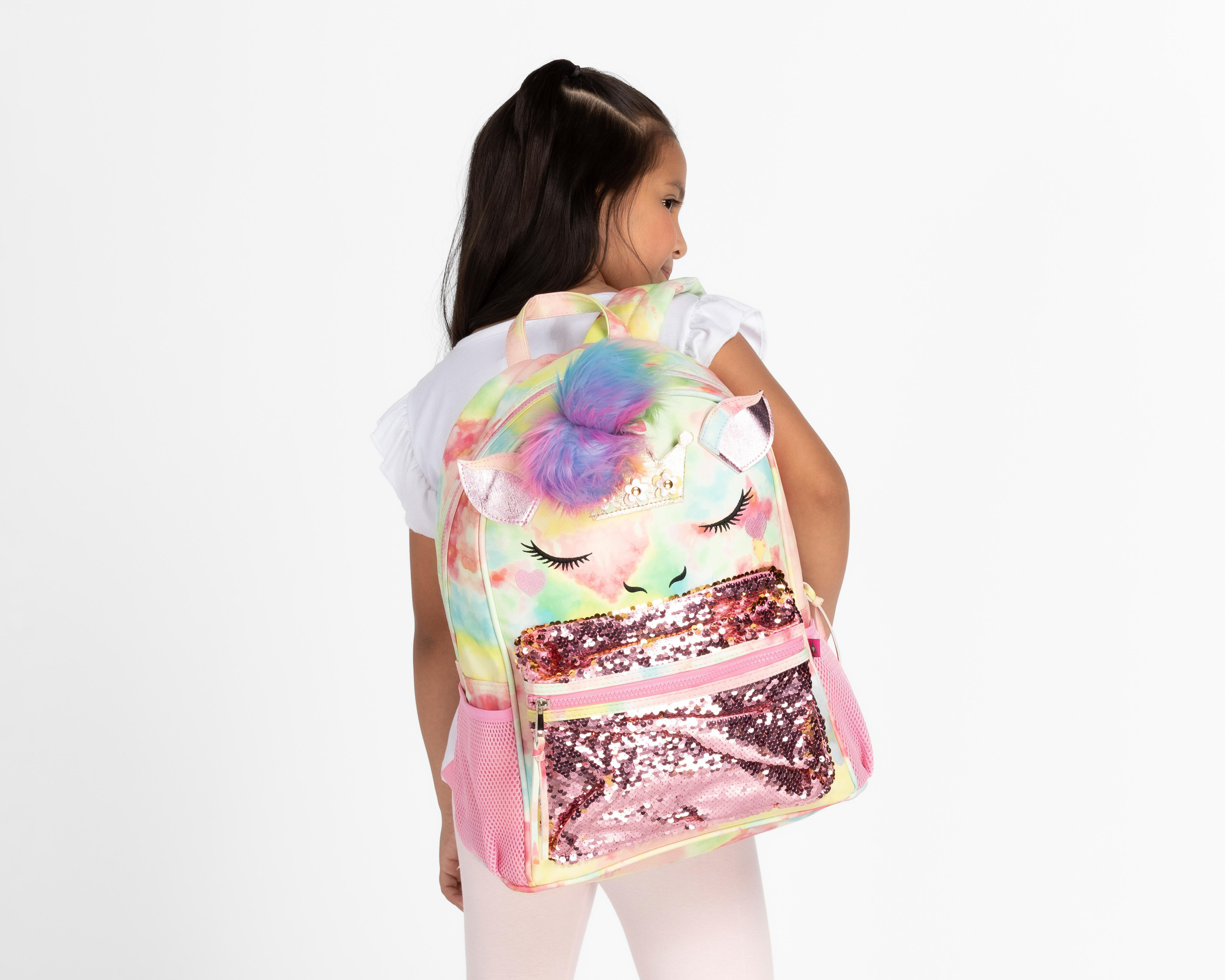 Foto 9 pulgar | Mochila Girls Attitude Rosa