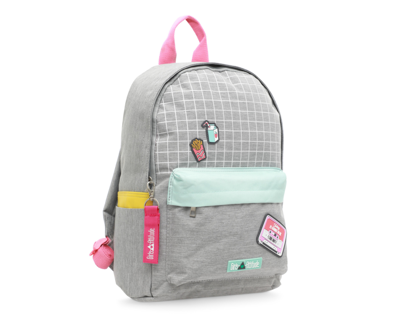 Foto 2 | Mochila Girls Attitude Gris