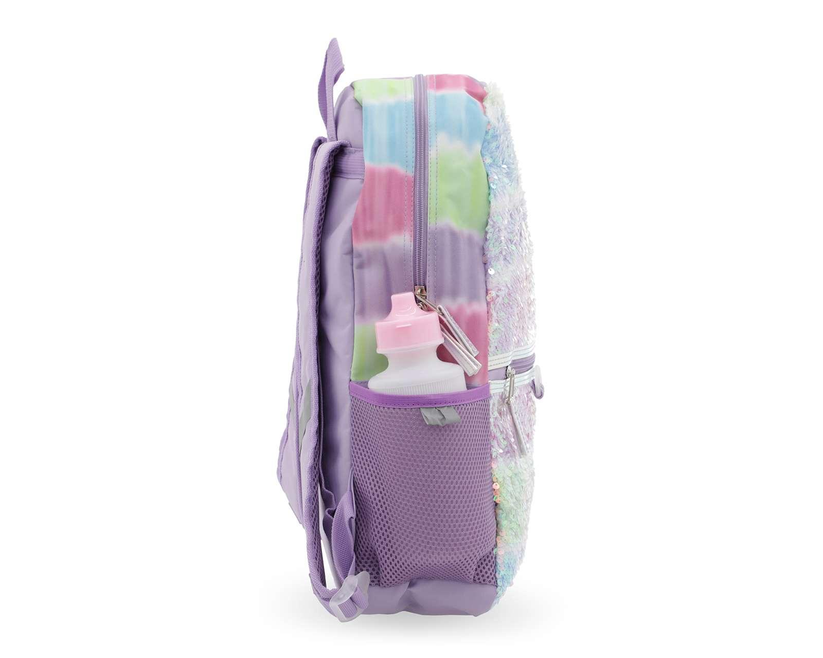 Foto 4 | Bundle Mochila con Lonchera + Audífonos y Termo Girls Attitude con Lentejuelas