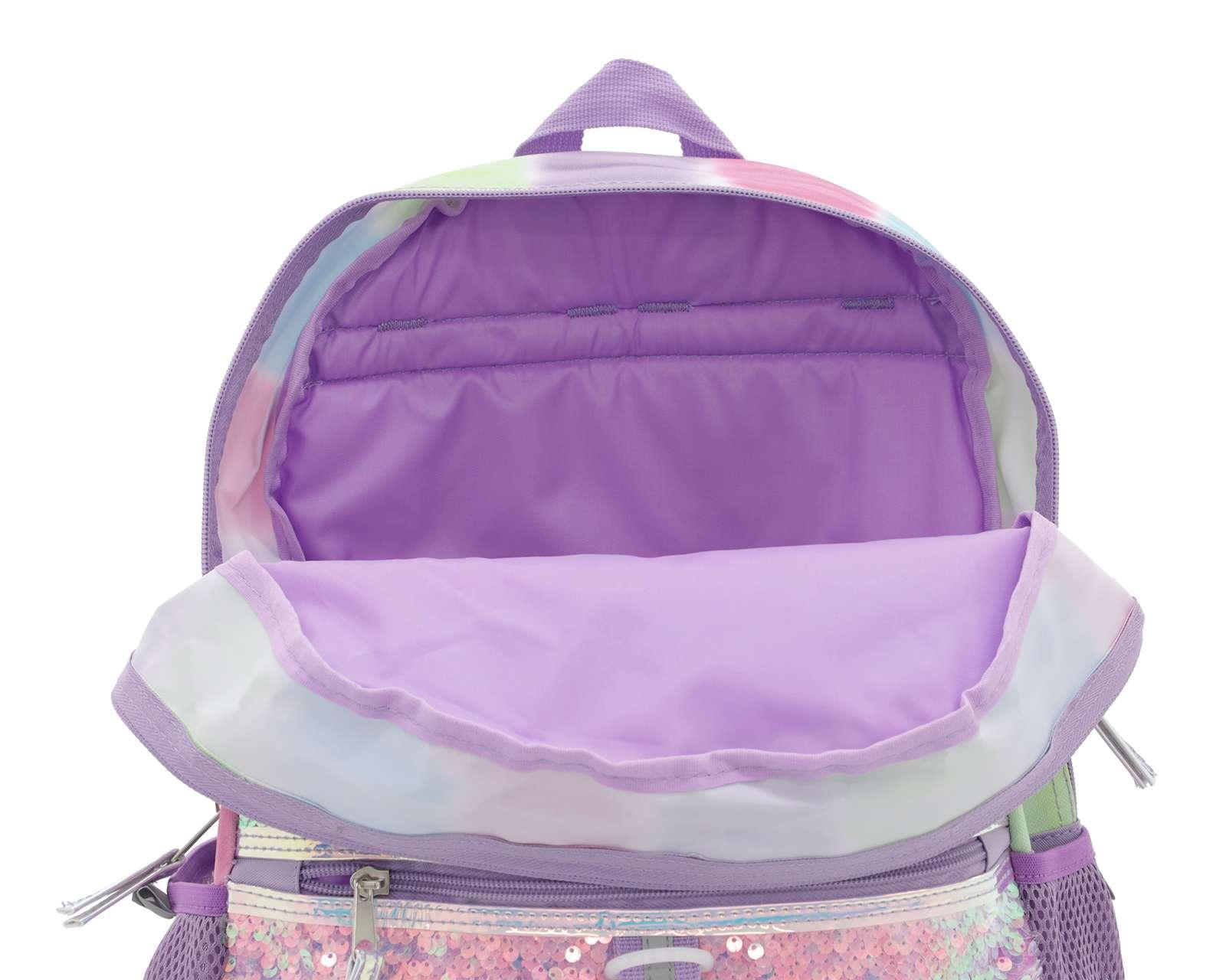 Foto 7 | Bundle Mochila con Lonchera + Audífonos y Termo Girls Attitude con Lentejuelas