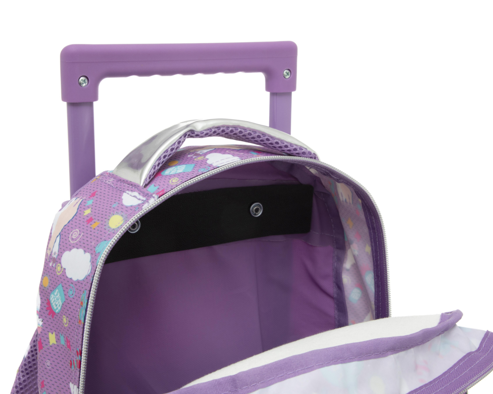 Foto 8 pulgar | Mochila con Ruedas Girls Attitude Lila