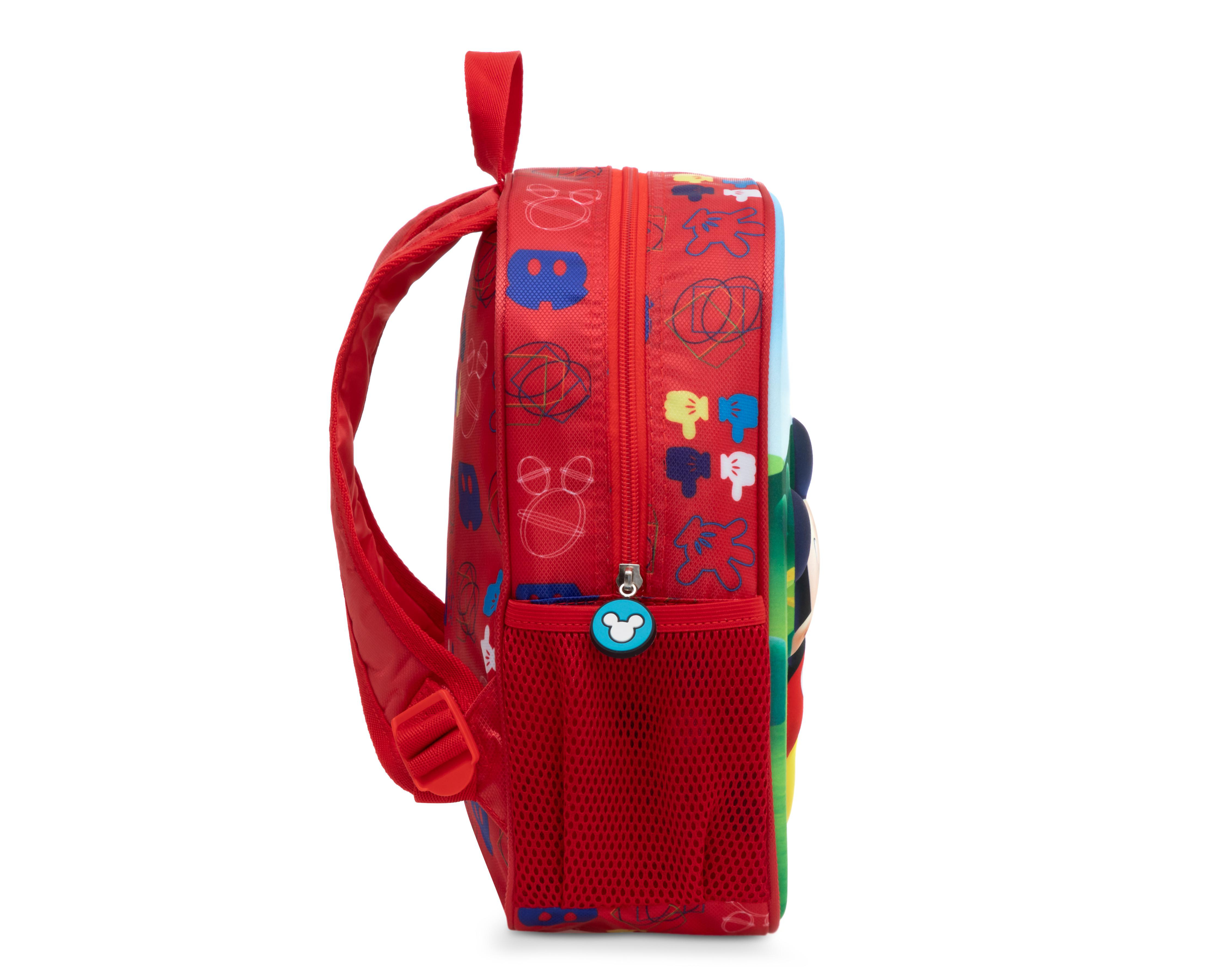 Foto 4 pulgar | Mochila Disney Roja