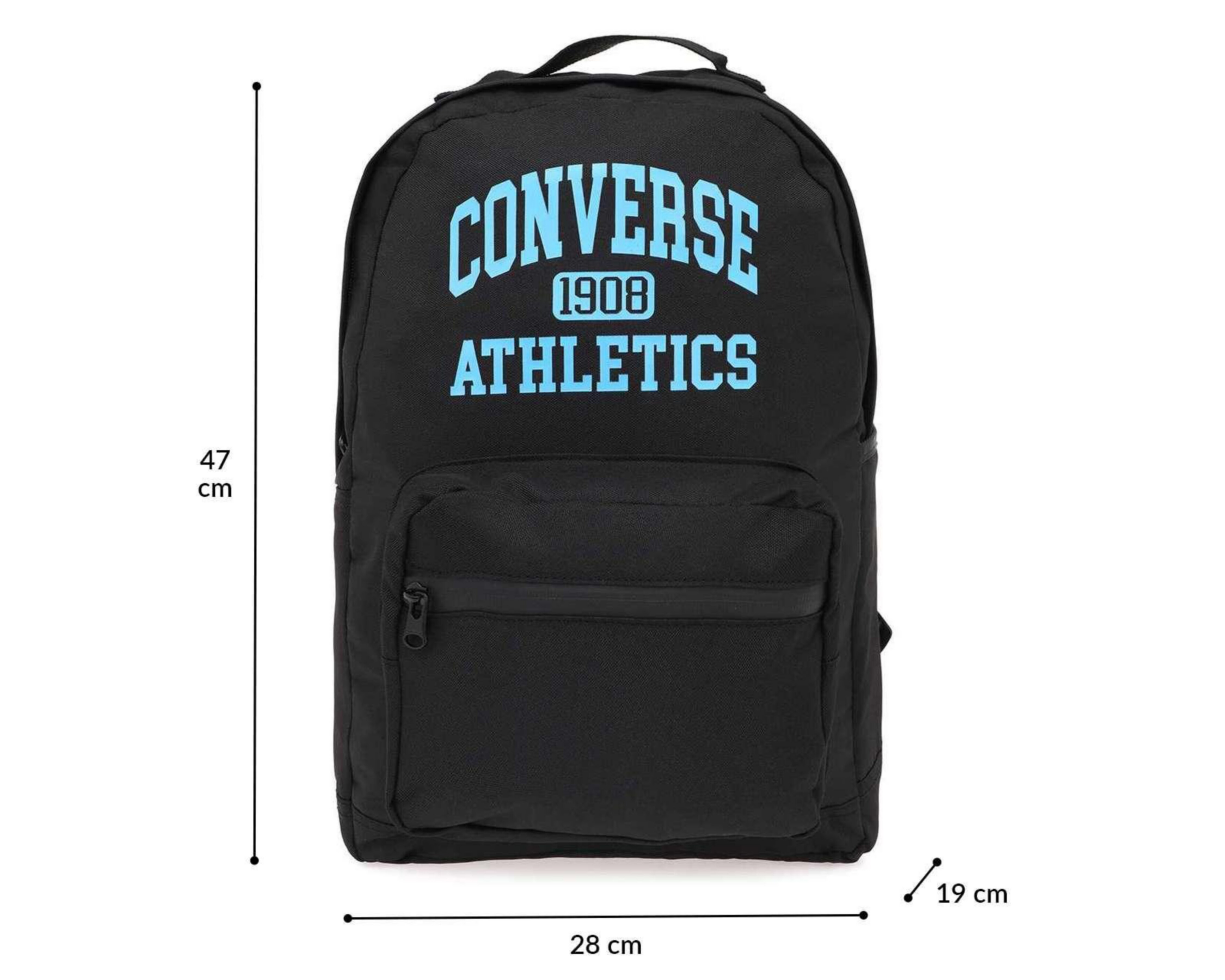 mochila converse negra