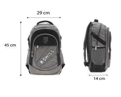 Foto 6 | Mochila K-Swiss Gris