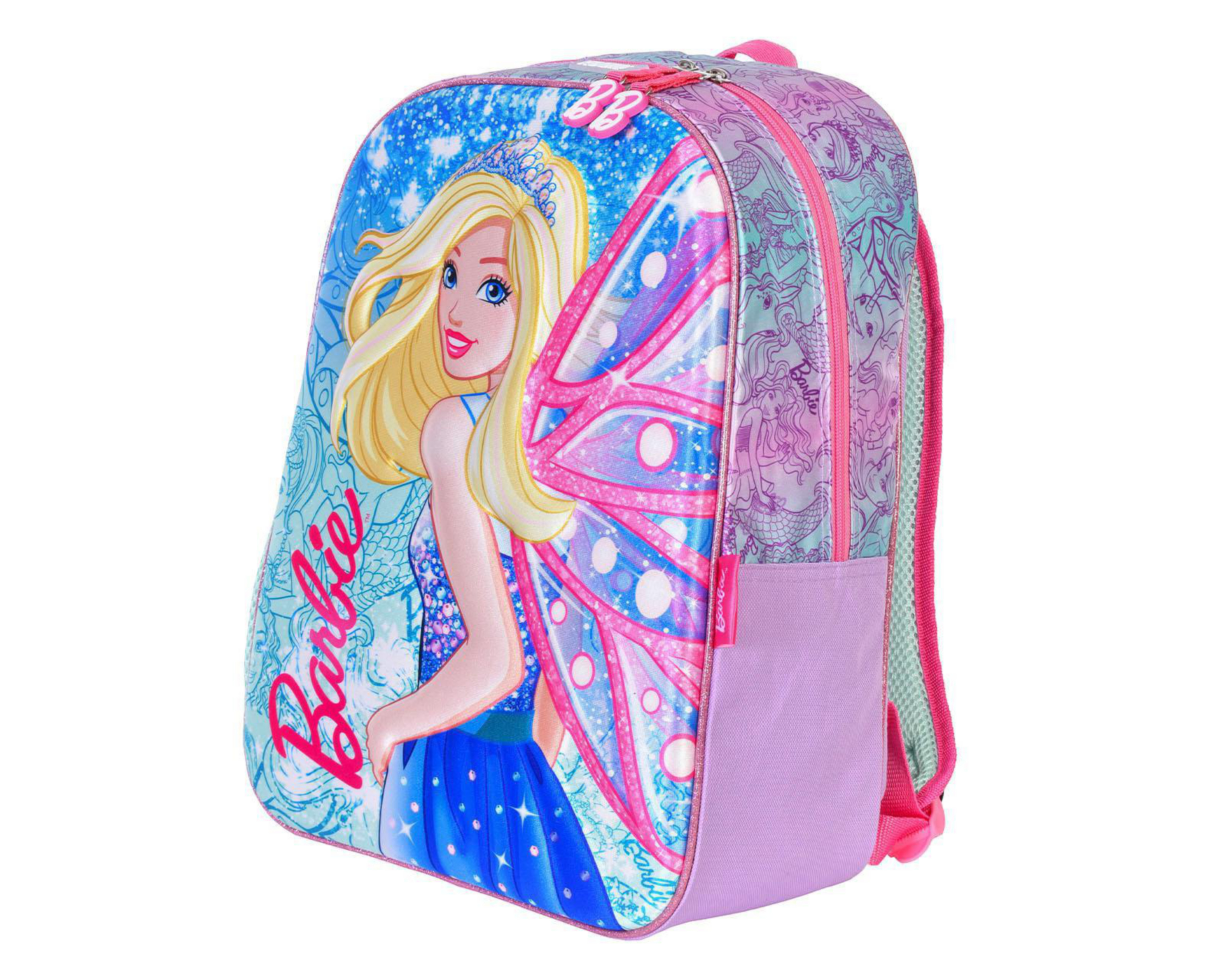 Foto 4 pulgar | Mochila Barbie Multicolor