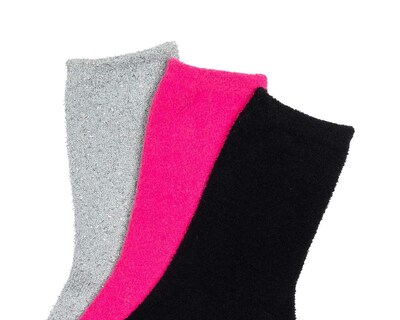 Foto 2 | Calcetas Gruesas Tobilleras 18 Forever para Mujer 3 Pares
