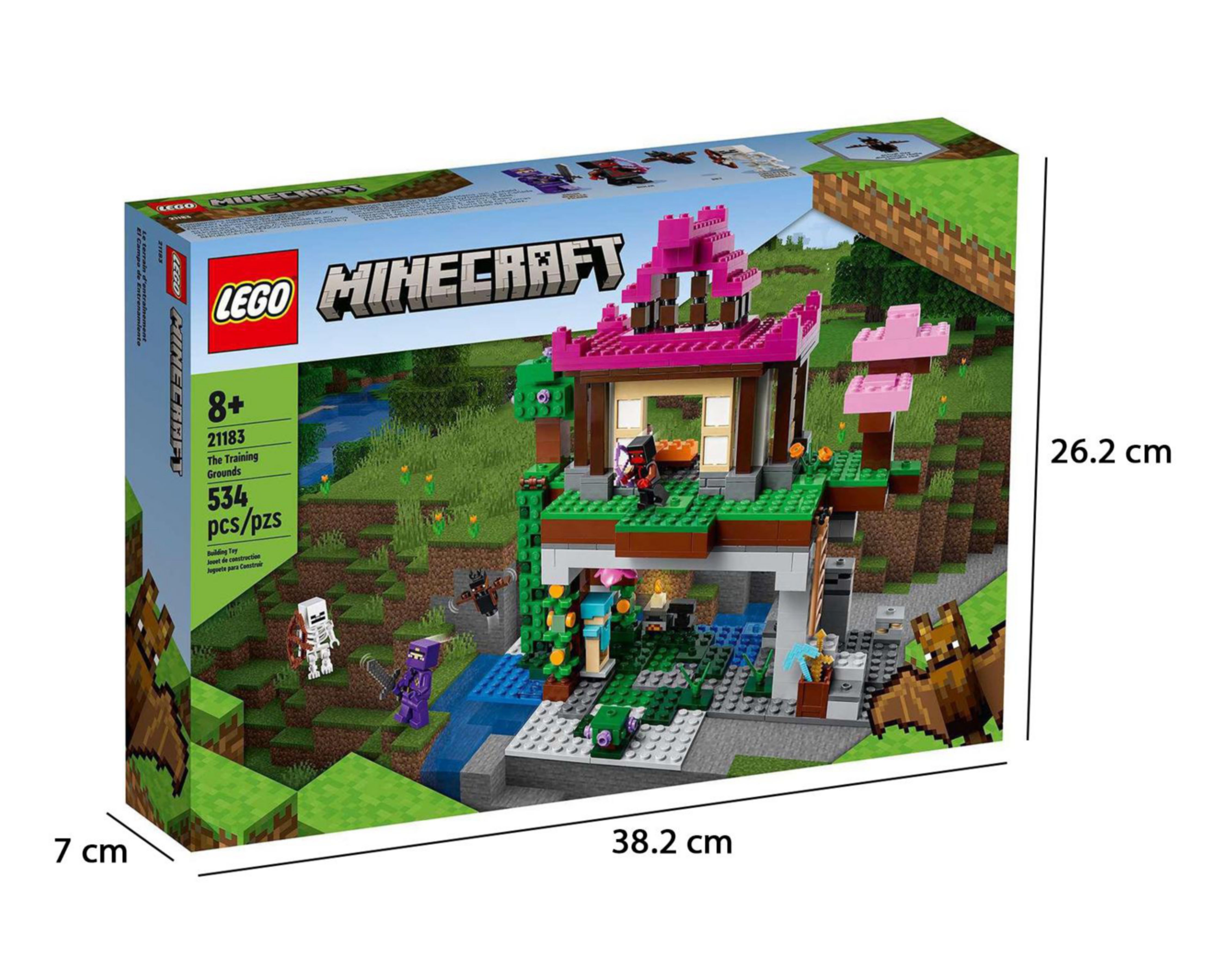 Foto 10 | LEGO Minecraft El Campo de Entrenamiento