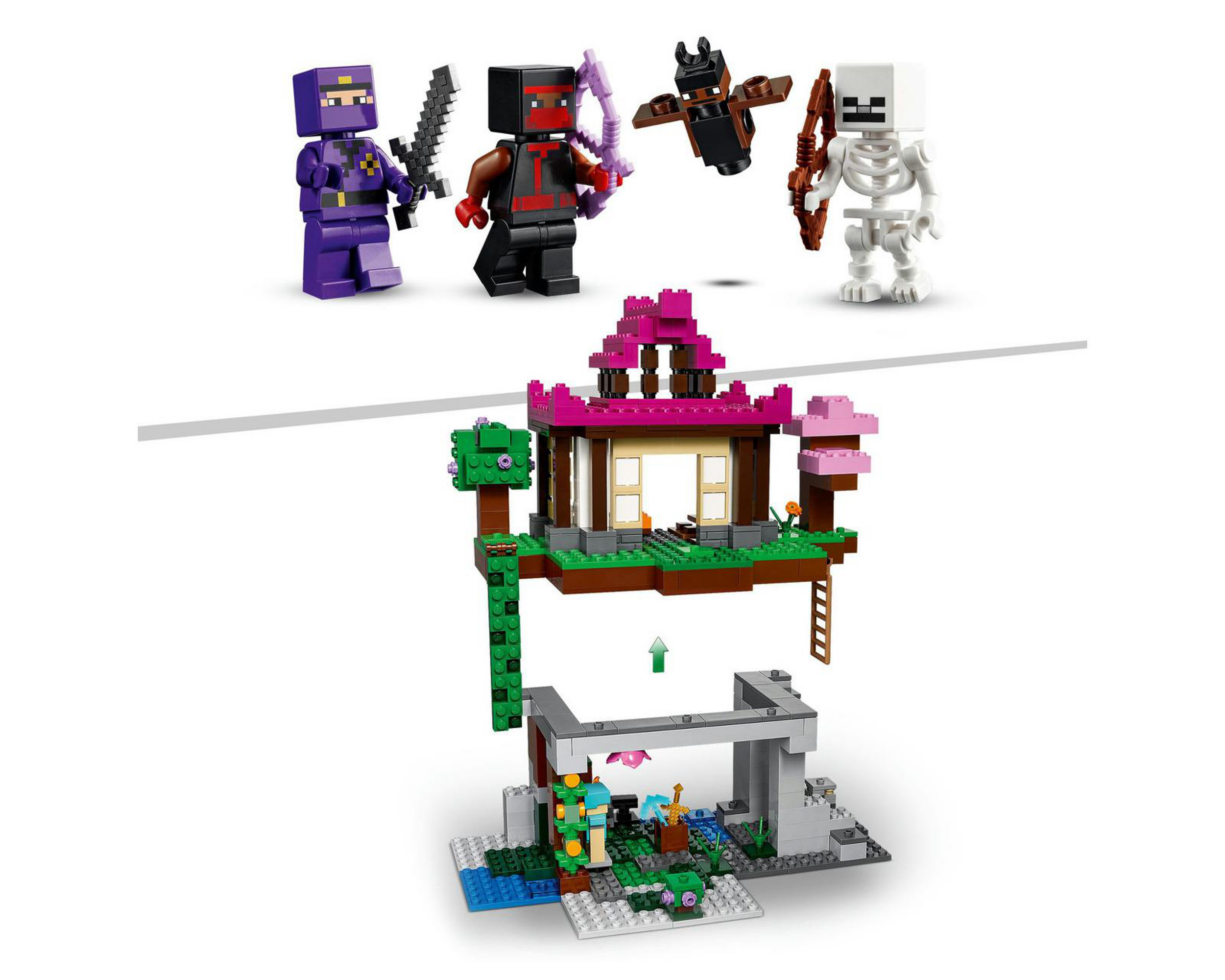 Foto 8 | LEGO Minecraft El Campo de Entrenamiento