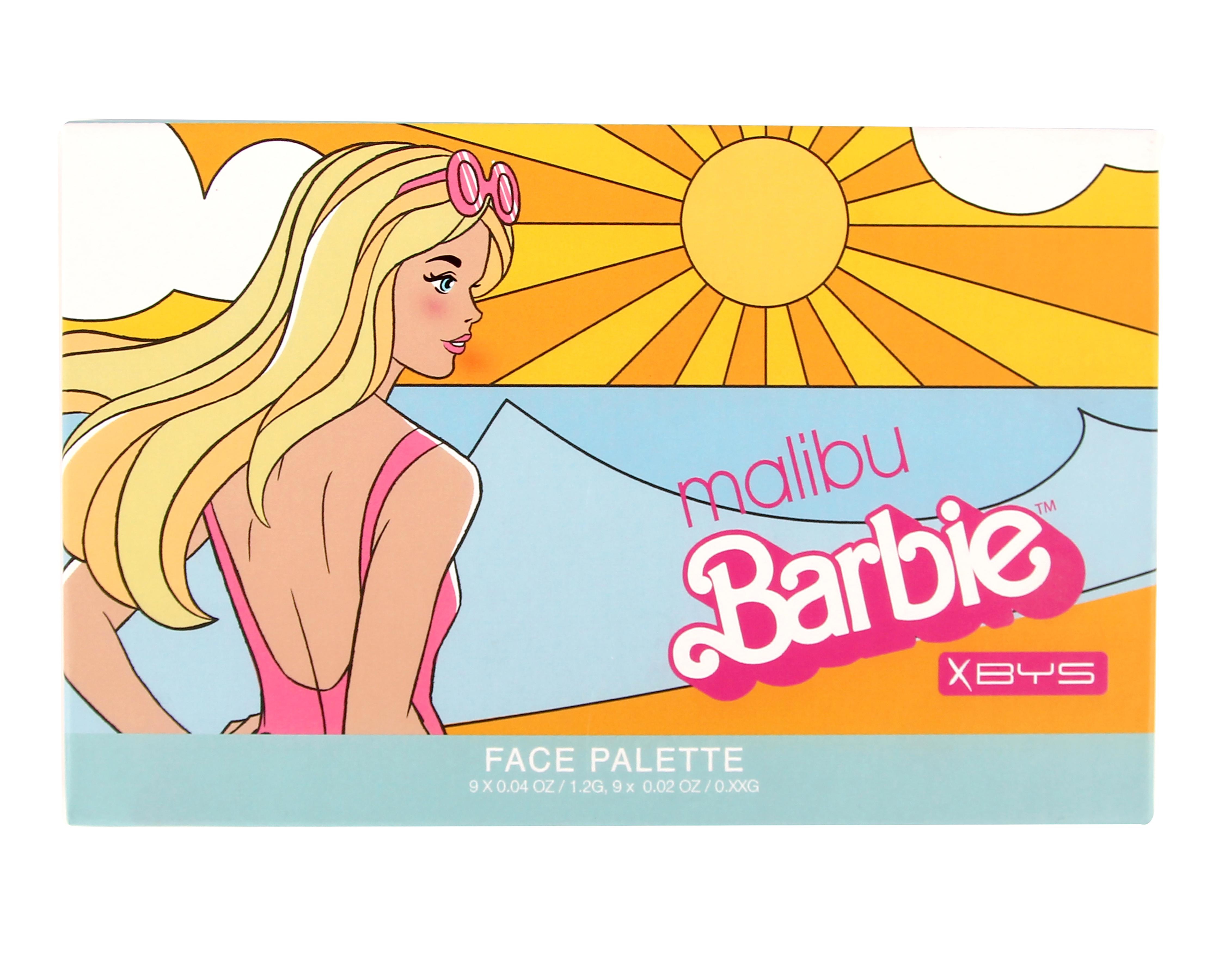 Paleta de Rostro y Sombras para Ojos Malibu Barbie Bys | Coppel