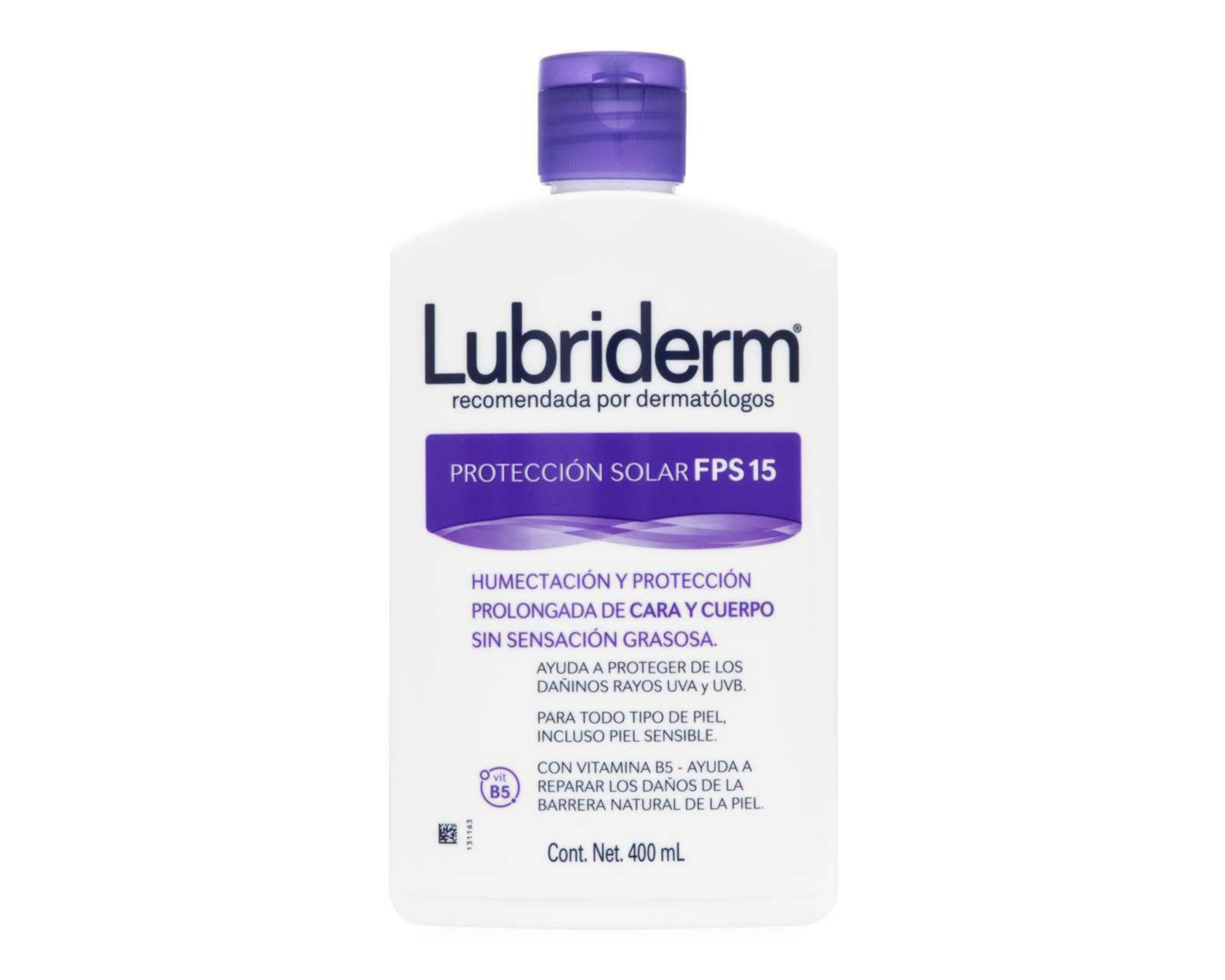 Foto 2 pulgar | Crema Corporal Lubriderm Protección Solar 400 ml