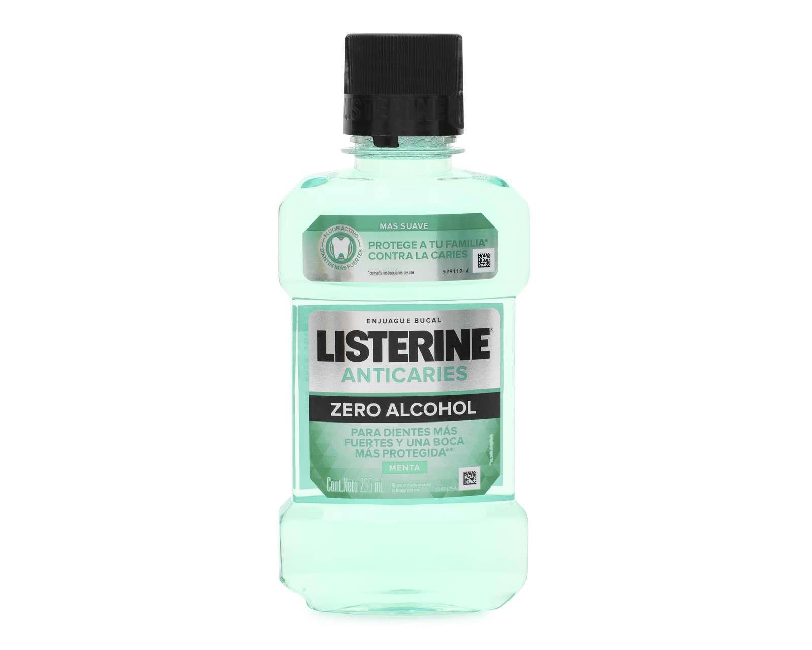 Foto 2 pulgar | Enjuague Bucal Listerine Anticaries 250 ml