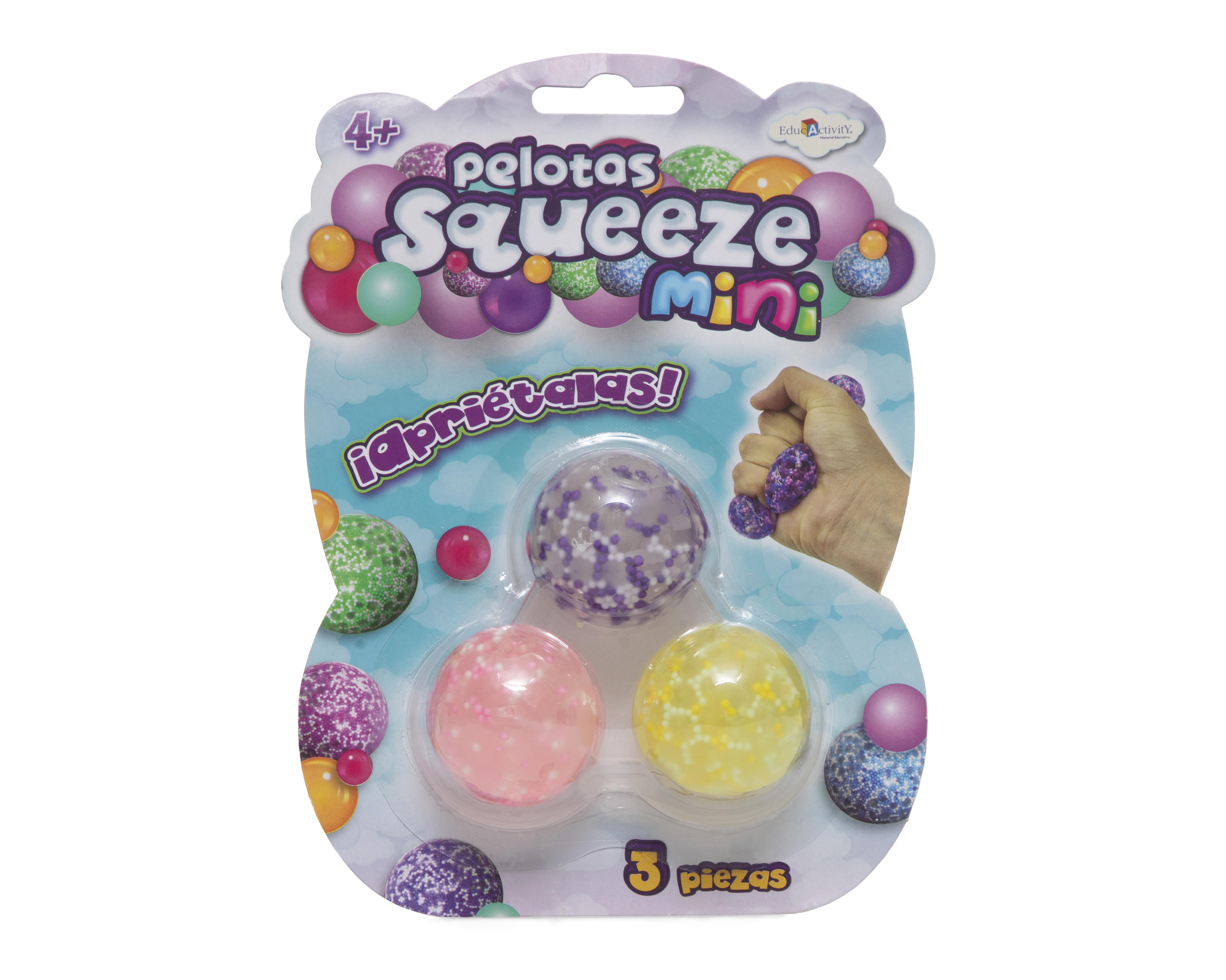 Foto 2 pulgar | Pelota Educactivity Squeeze Mini 3 Piezas al Azar