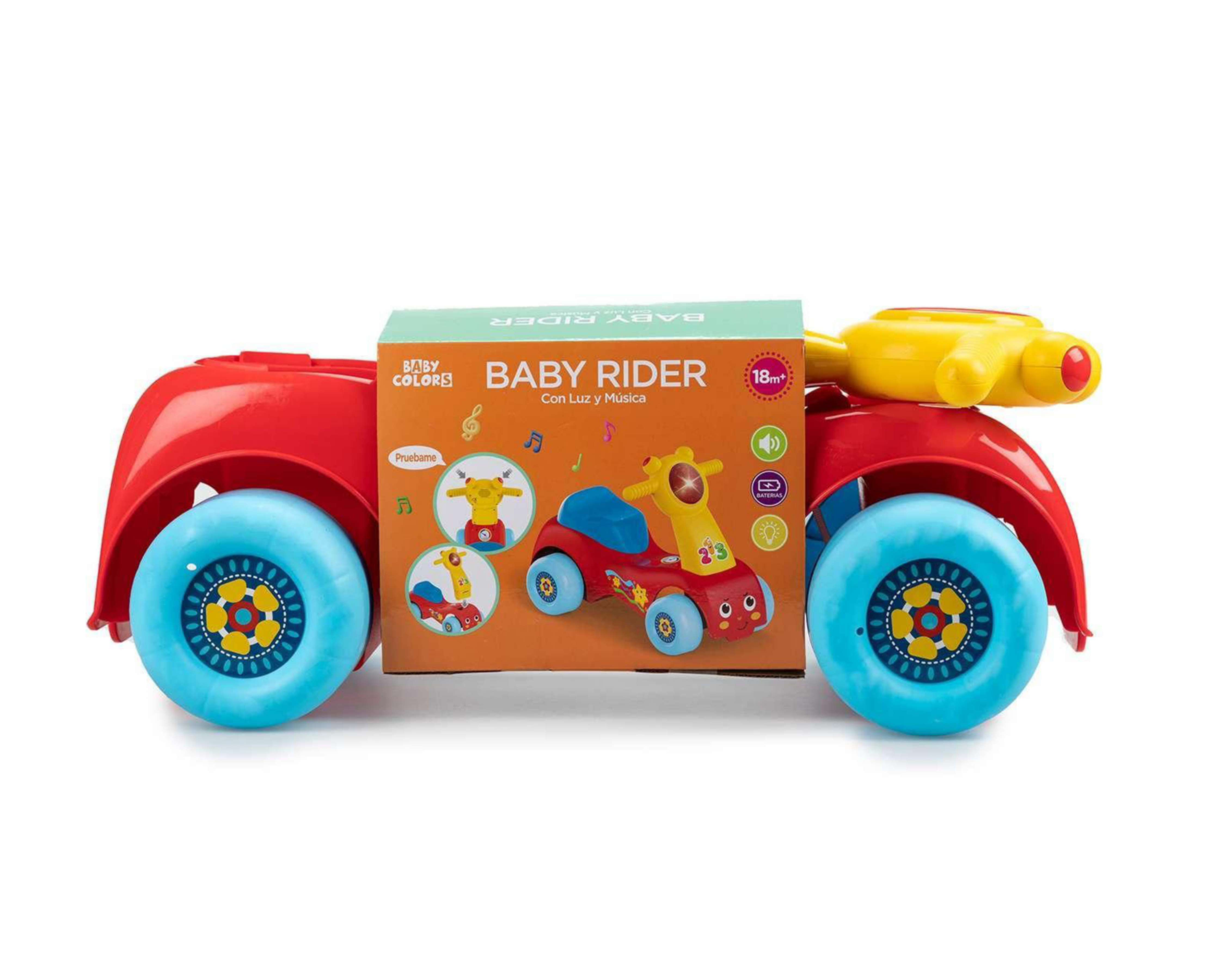 Montable Baby Colors Rojo $479